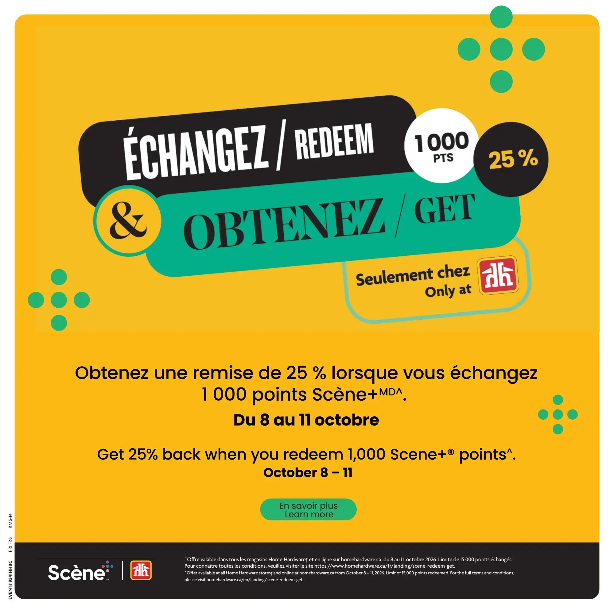 Circulaire Home Hardware — page 38, du 8 au 21 octobre 2026