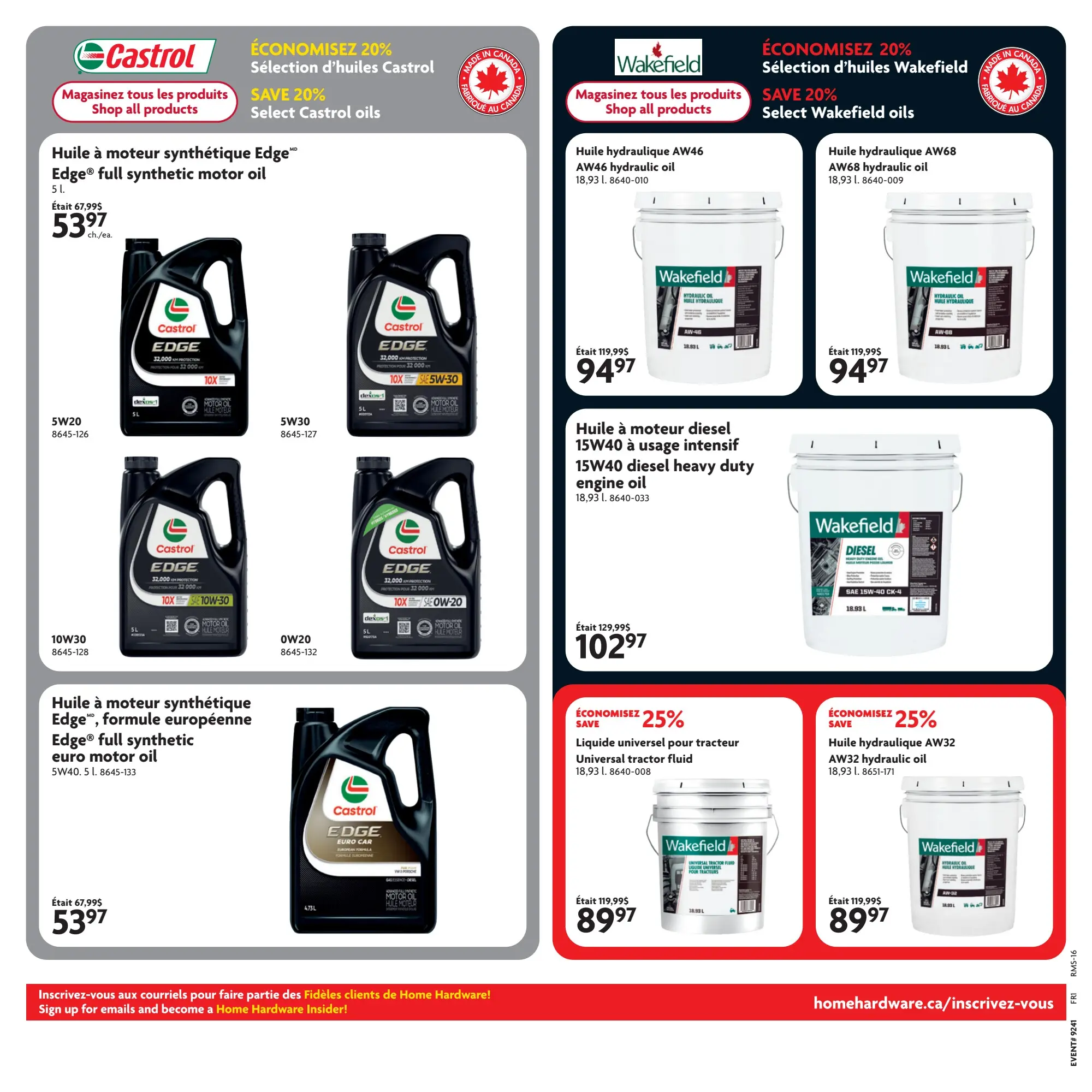 Circulaire Home Hardware — page 42, du 8 au 21 octobre 2026