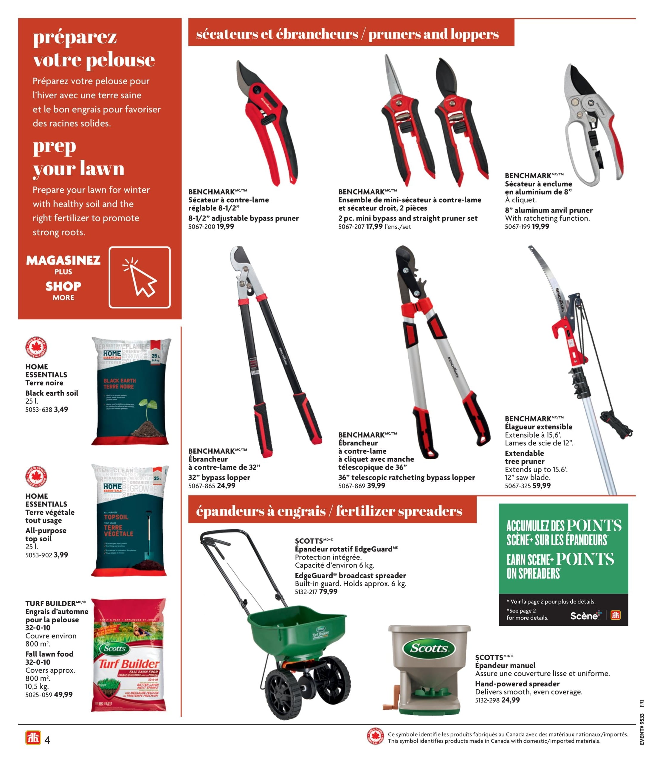 Circulaire Home Hardware Automne Et Hiver — page 4, du 13 août au 4 novembre 2026