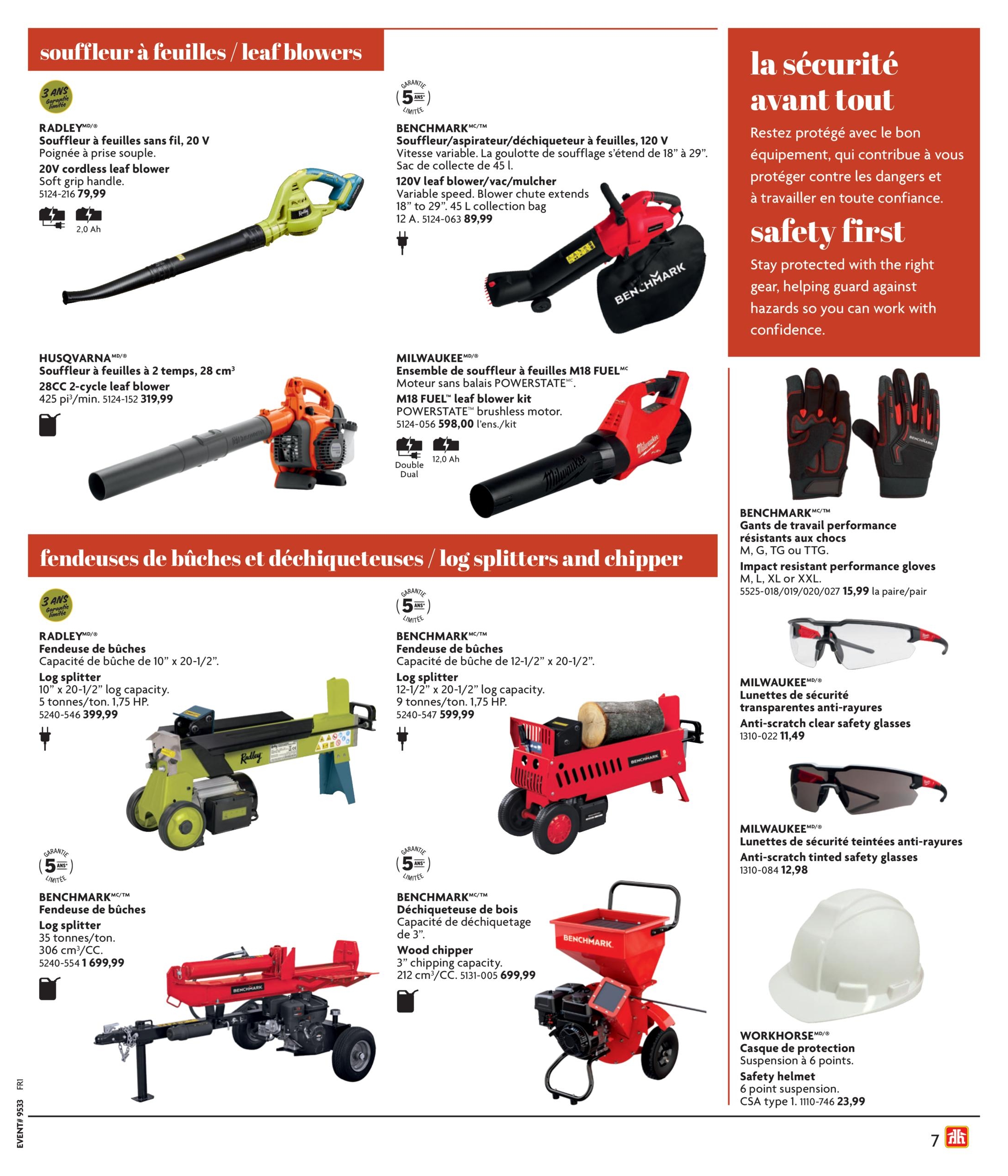 Circulaire Home Hardware Automne Et Hiver — page 7, du 13 août au 4 novembre 2026