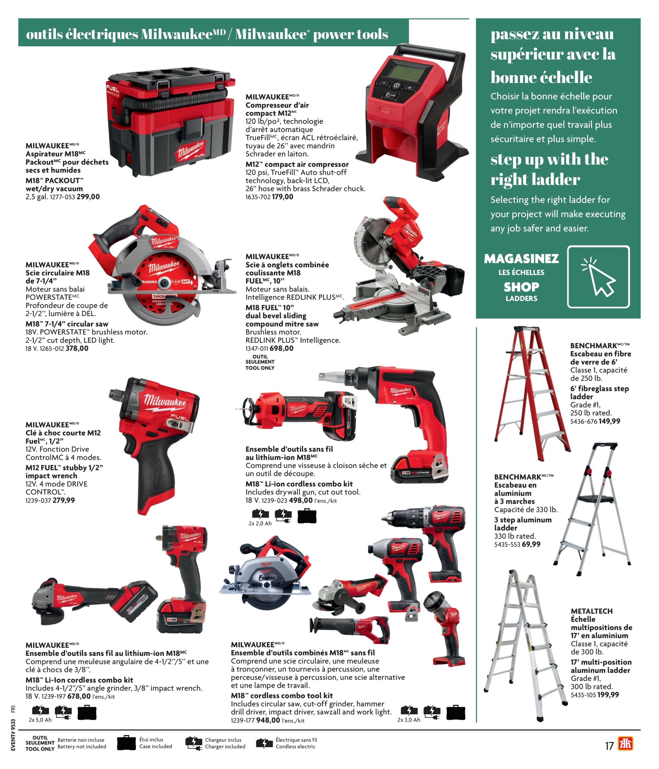 Circulaire Home Hardware Automne Et Hiver — page 17, du 13 août au 4 novembre 2026