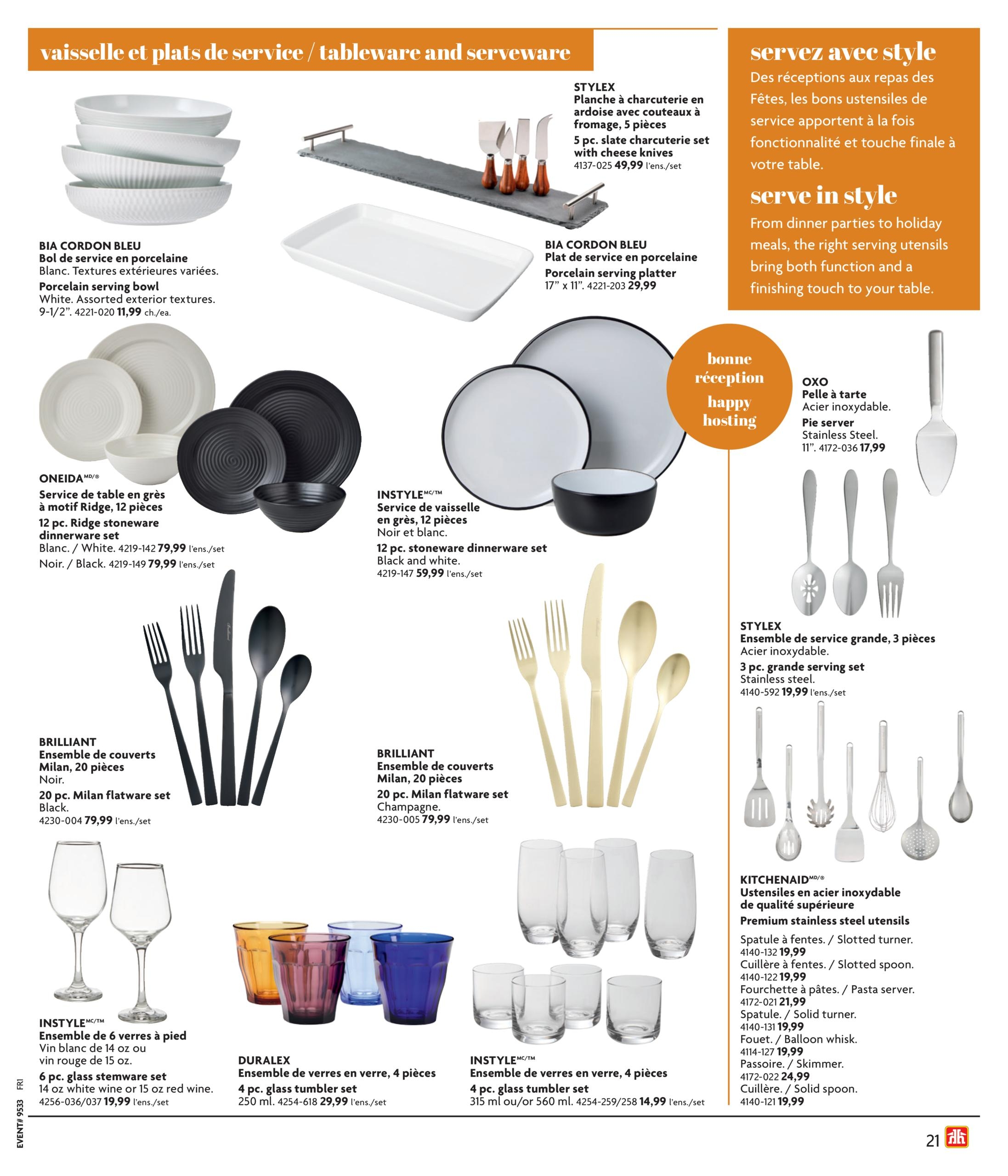 Circulaire Home Hardware Automne Et Hiver — page 21, du 13 août au 4 novembre 2026
