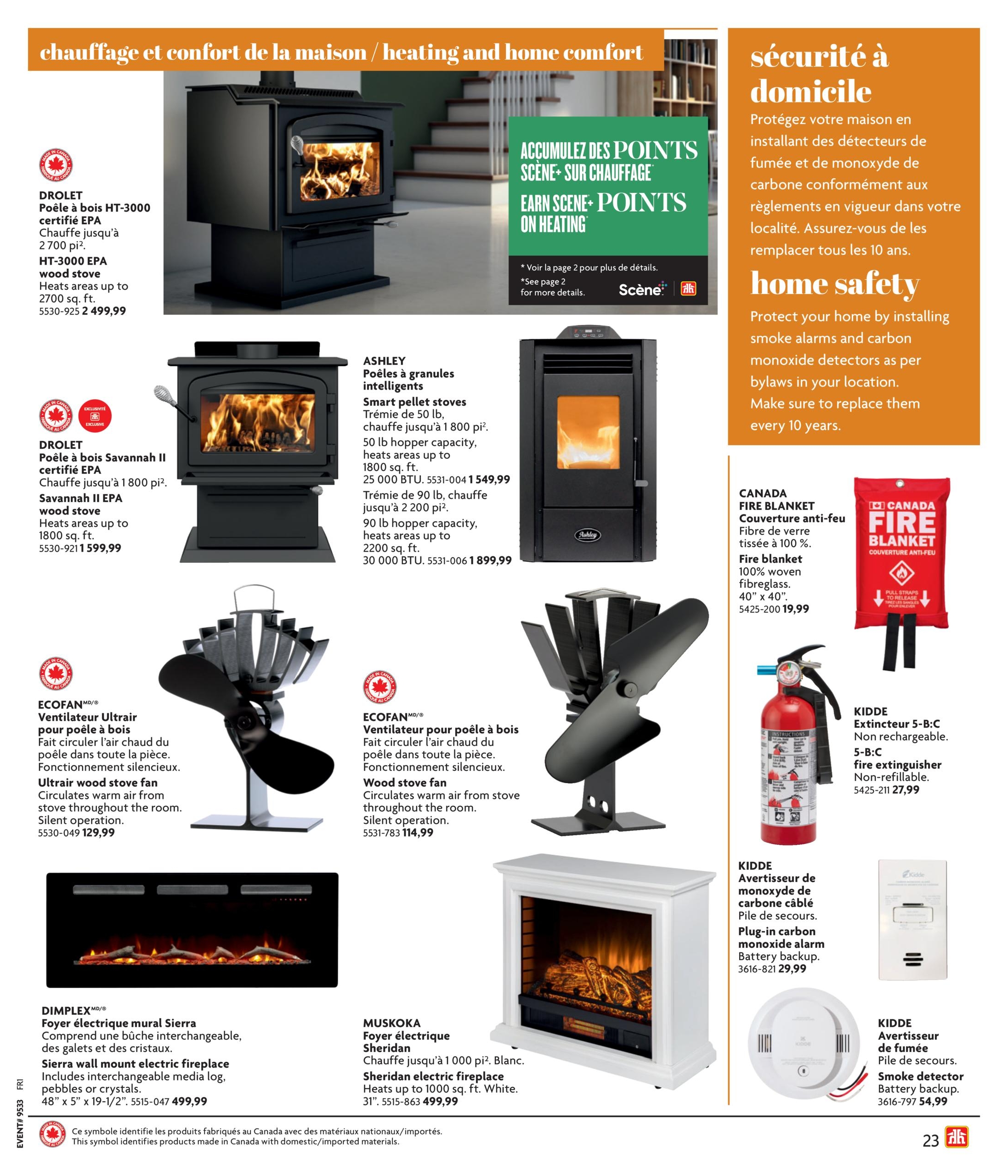 Circulaire Home Hardware Automne Et Hiver — page 23, du 13 août au 4 novembre 2026