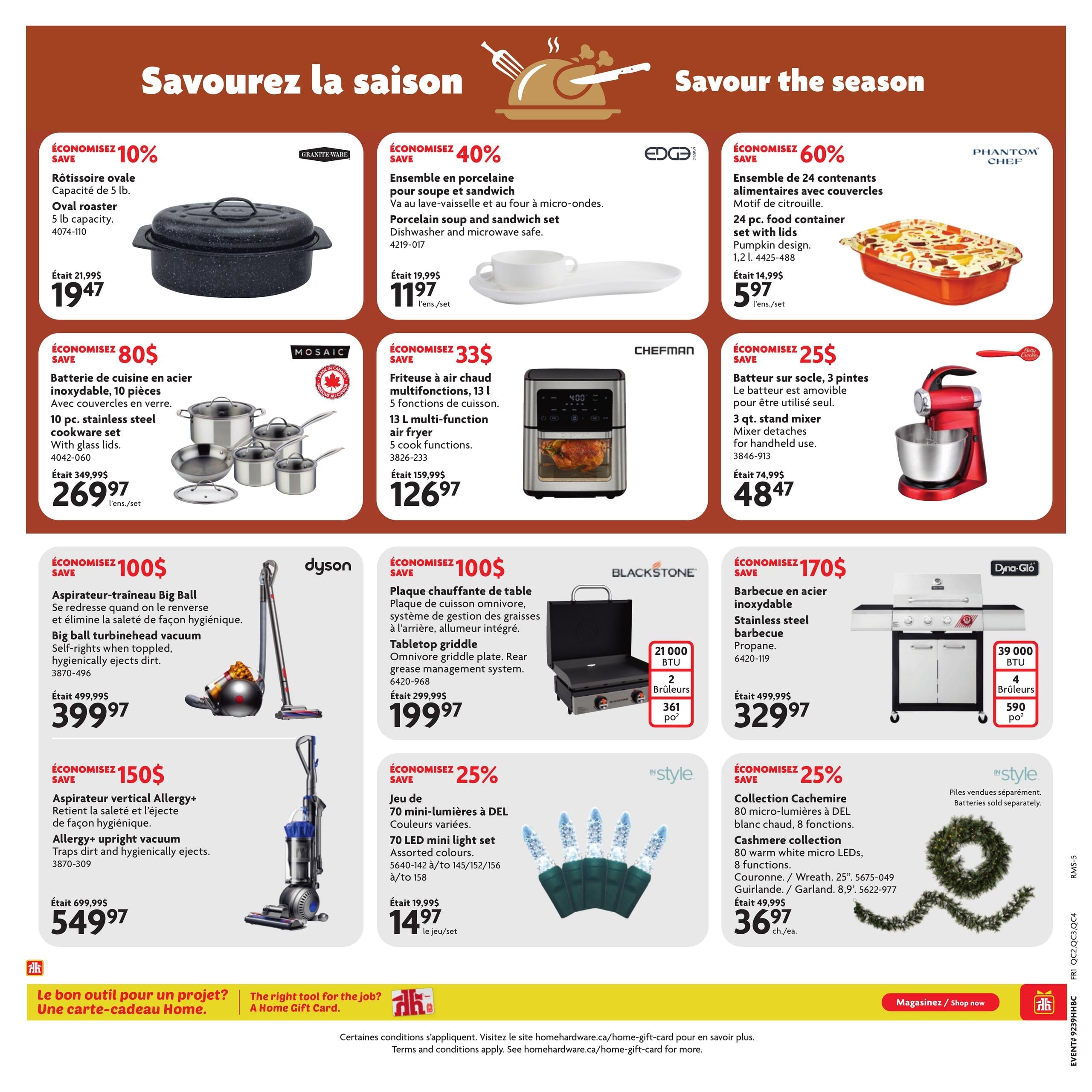 Circulaire Home Hardware Centre De Renovation — page 5, du 24 septembre au 7 octobre 2026
