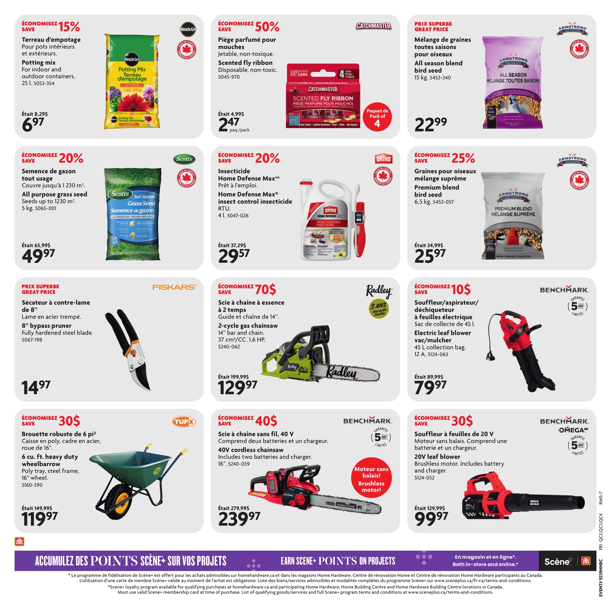 Circulaire Home Hardware Centre De Renovation — page 7, du 24 septembre au 7 octobre 2026
