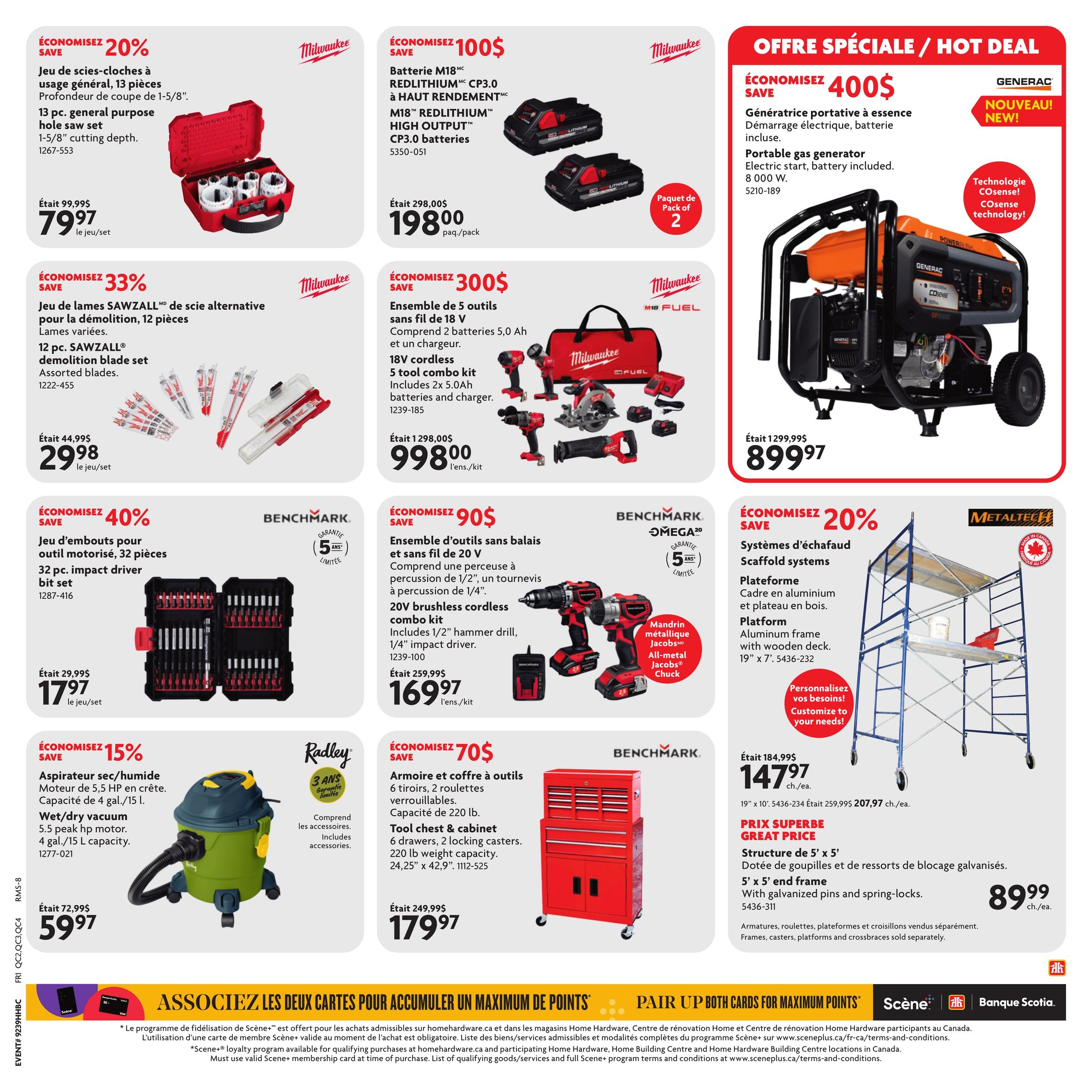 Circulaire Home Hardware Centre De Renovation — page 10, du 24 septembre au 7 octobre 2026