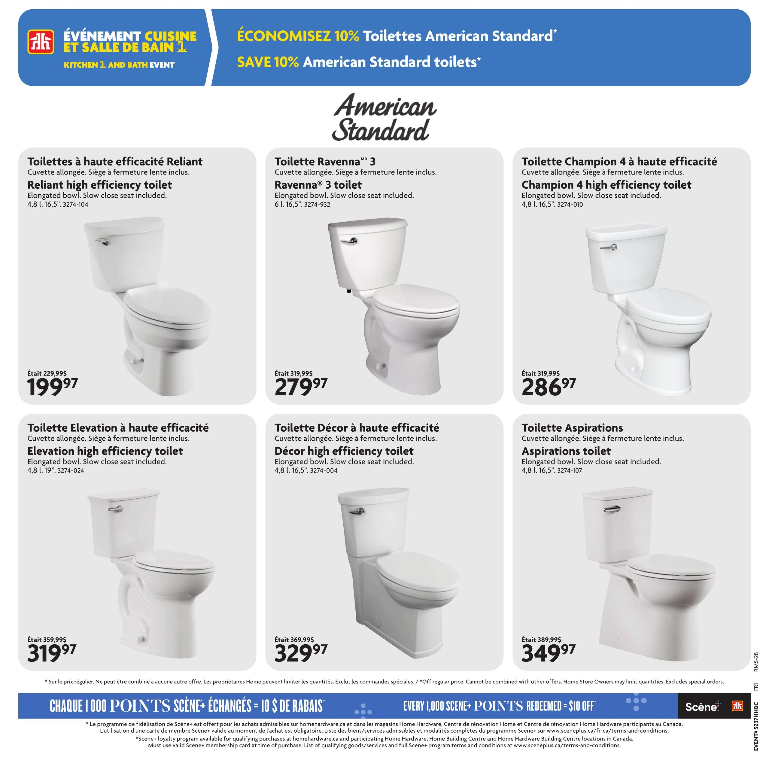 Circulaire Home Hardware Centre De Renovation — page 20, du 24 septembre au 7 octobre 2026