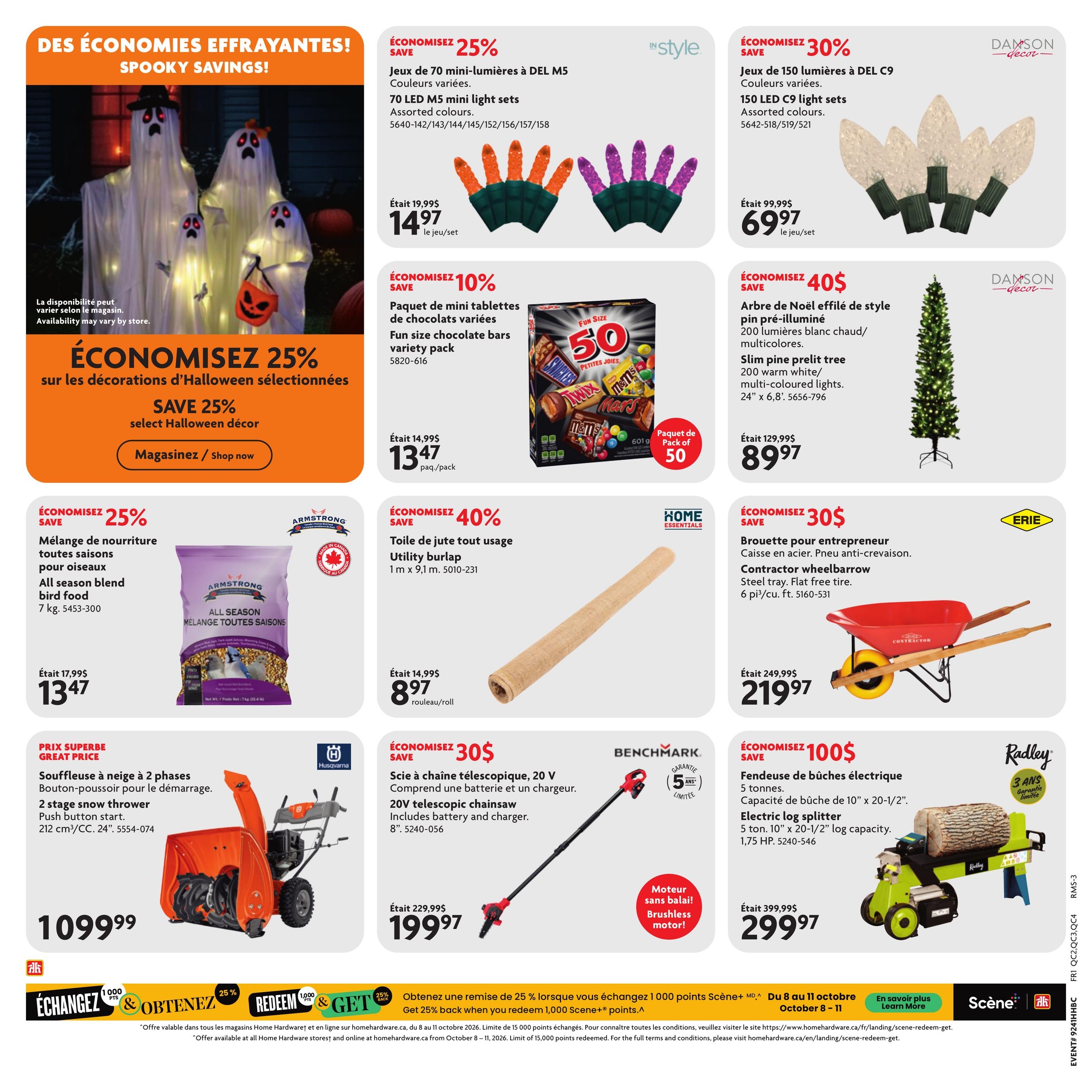 Circulaire Home Hardware Centre De Renovation — page 3, du 8 au 21 octobre 2026
