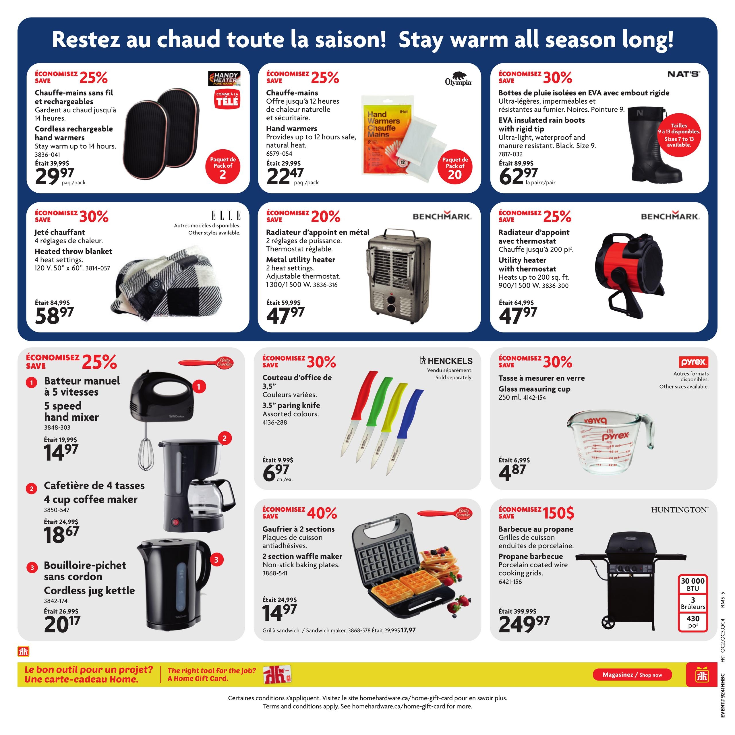 Circulaire Home Hardware Centre De Renovation — page 8, du 8 au 21 octobre 2026