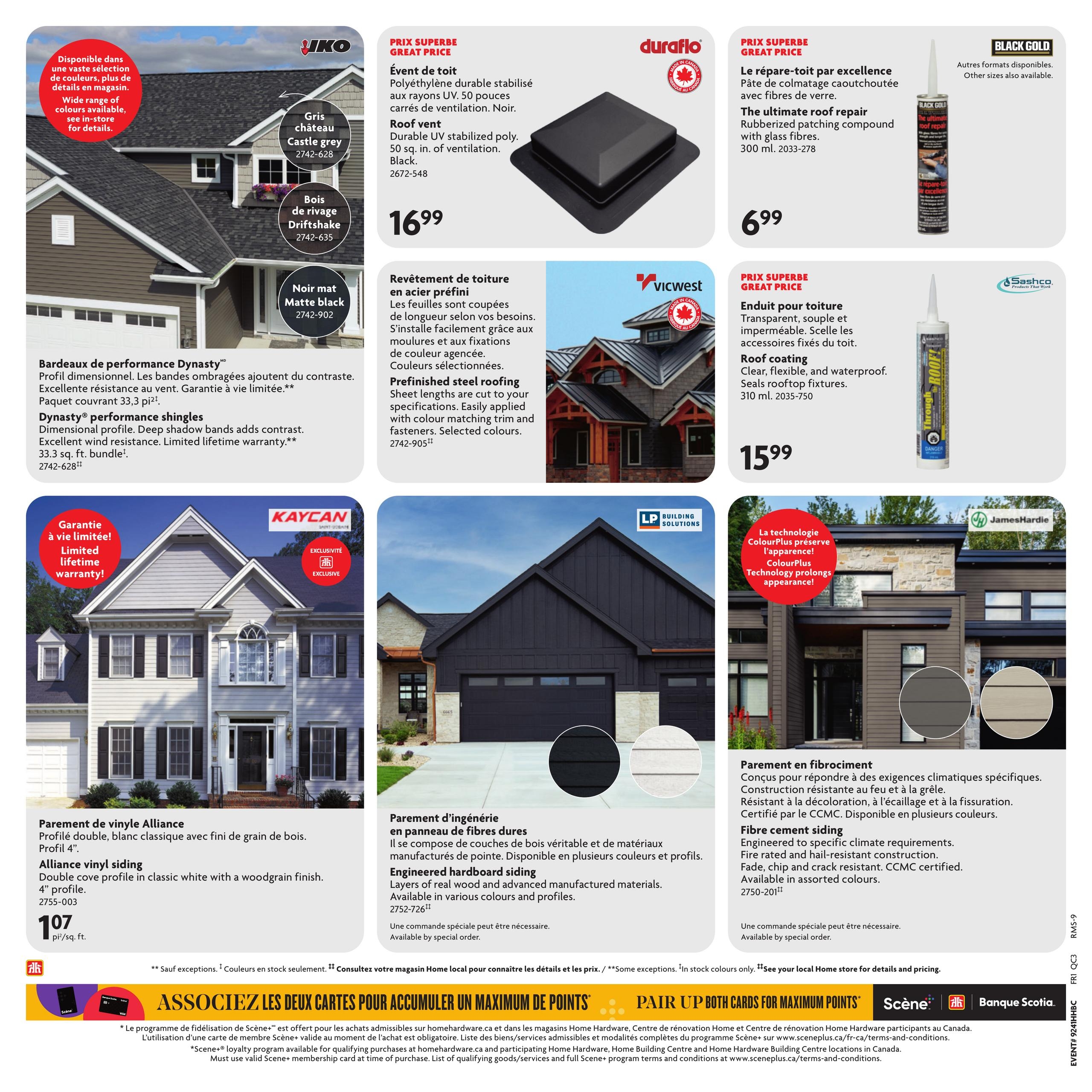 Circulaire Home Hardware Centre De Renovation — page 20, du 8 au 21 octobre 2026