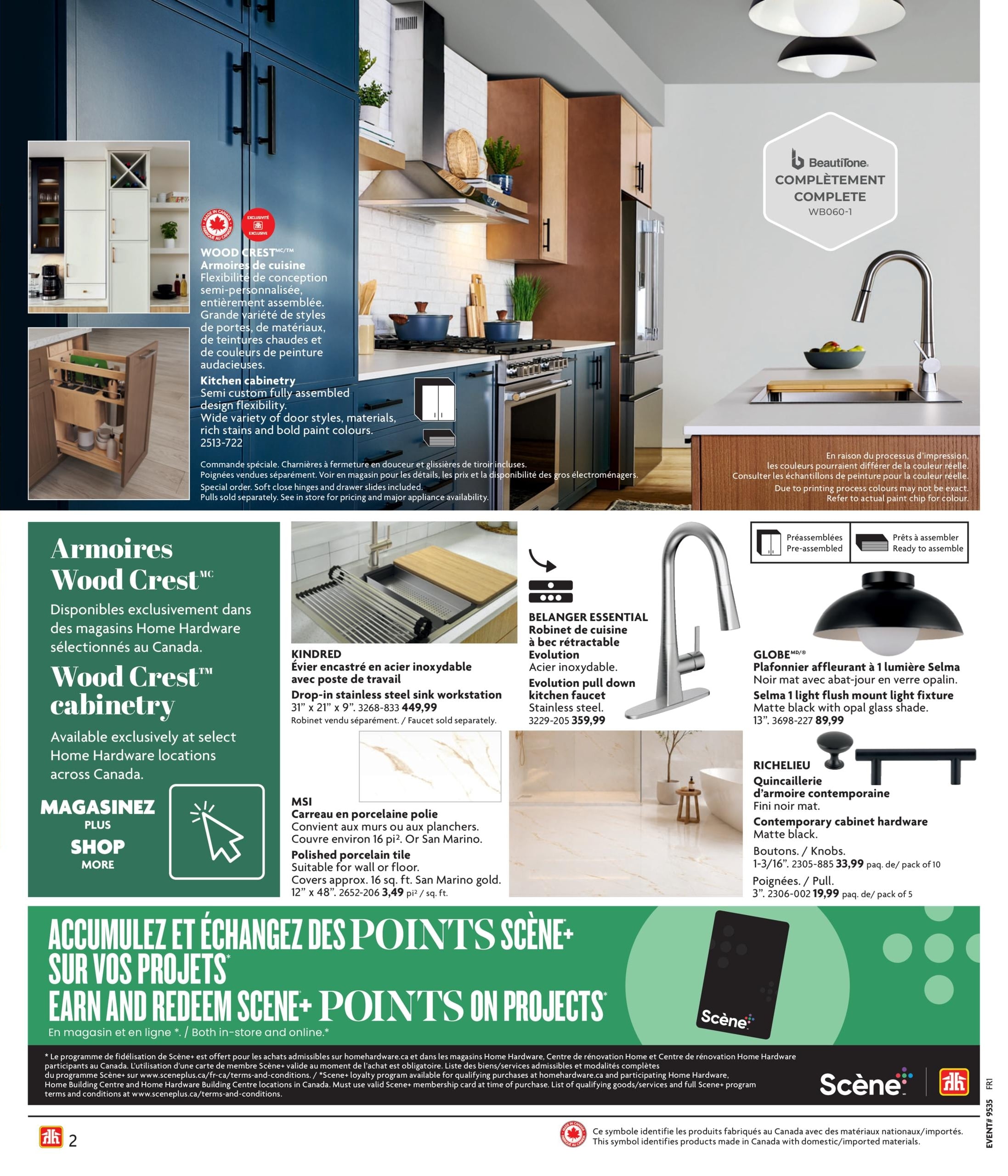 Circulaire Home Hardware Cuisine Et Salle De Bain — page 2, du 27 août au 18 novembre 2026