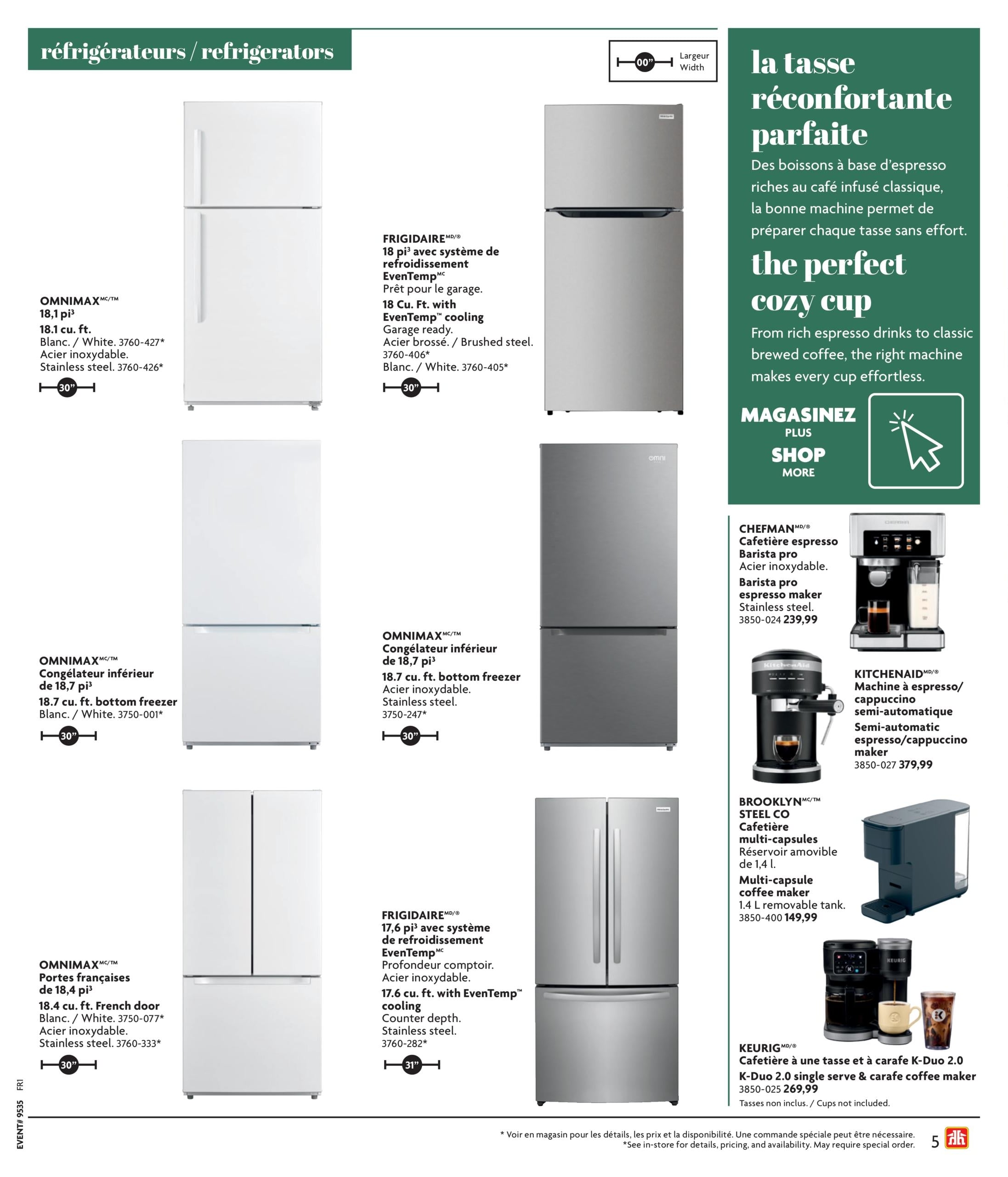 Circulaire Home Hardware Cuisine Et Salle De Bain — page 5, du 27 août au 18 novembre 2026
