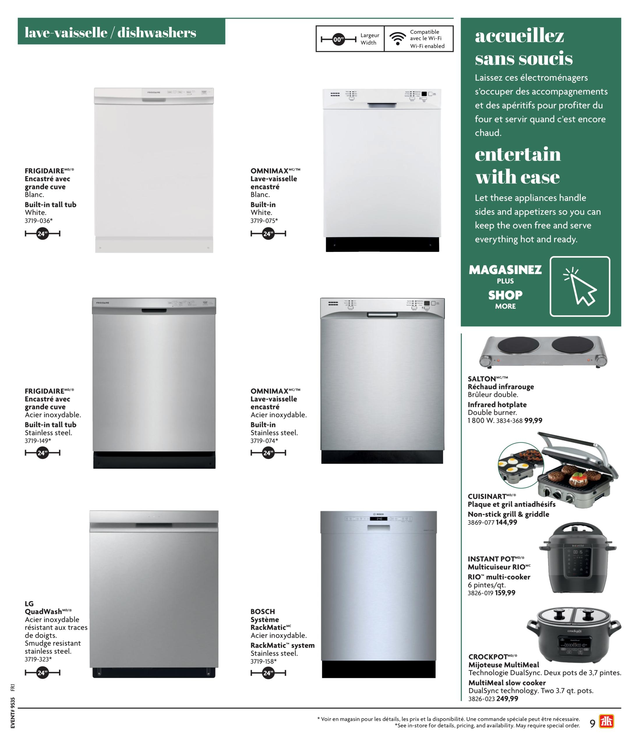 Circulaire Home Hardware Cuisine Et Salle De Bain — page 9, du 27 août au 18 novembre 2026
