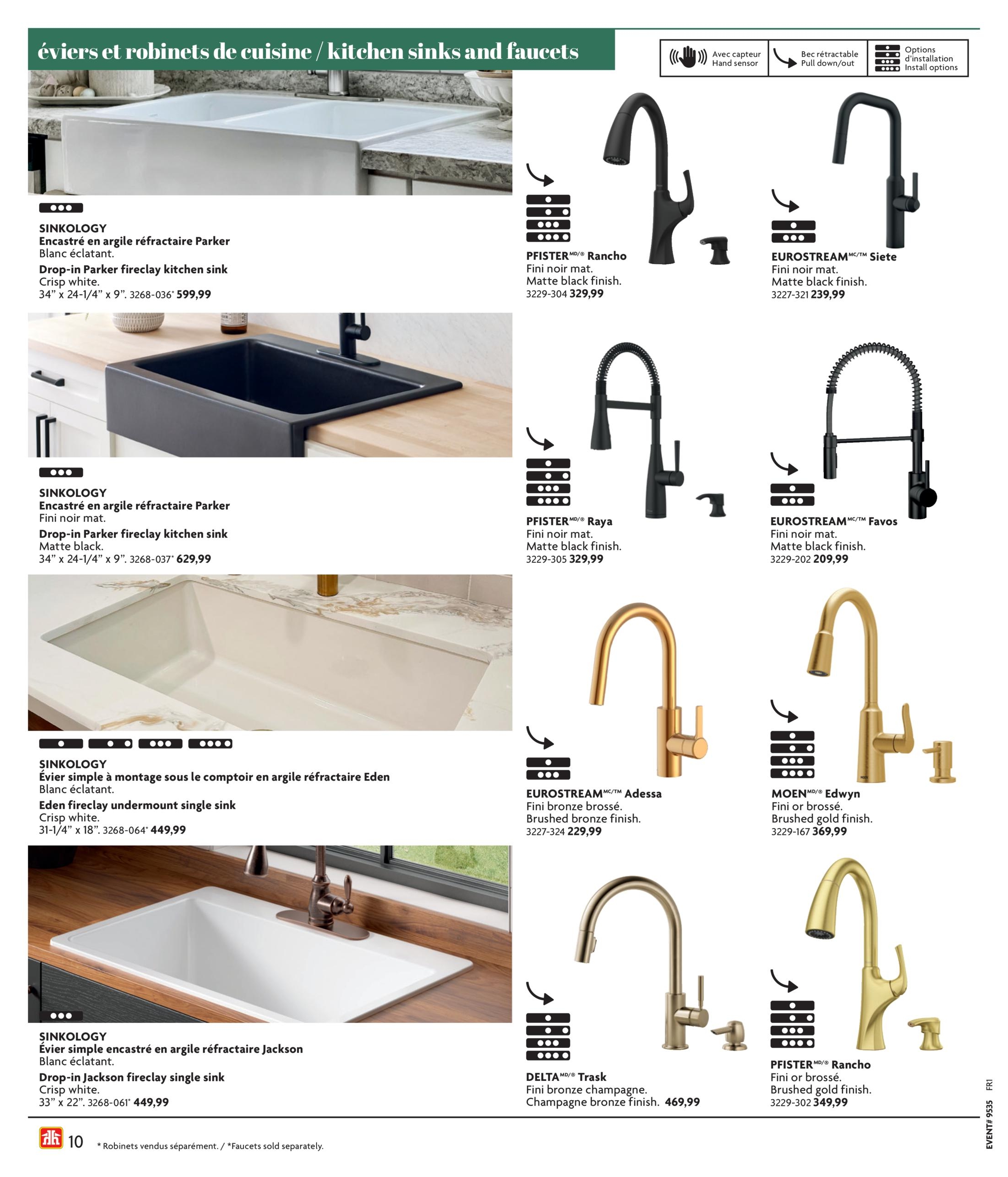 Circulaire Home Hardware Cuisine Et Salle De Bain — page 10, du 27 août au 18 novembre 2026
