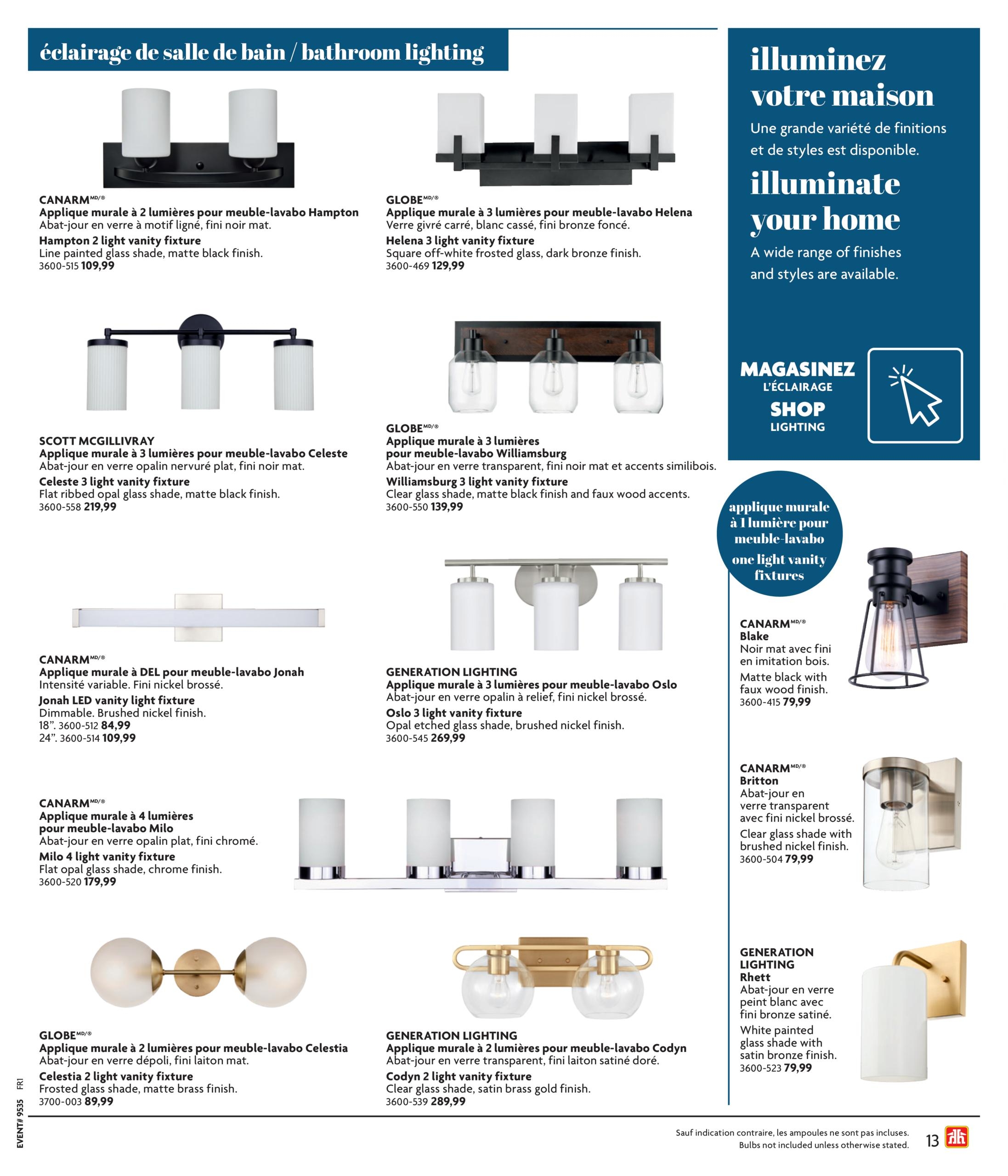 Circulaire Home Hardware Cuisine Et Salle De Bain — page 13, du 27 août au 18 novembre 2026