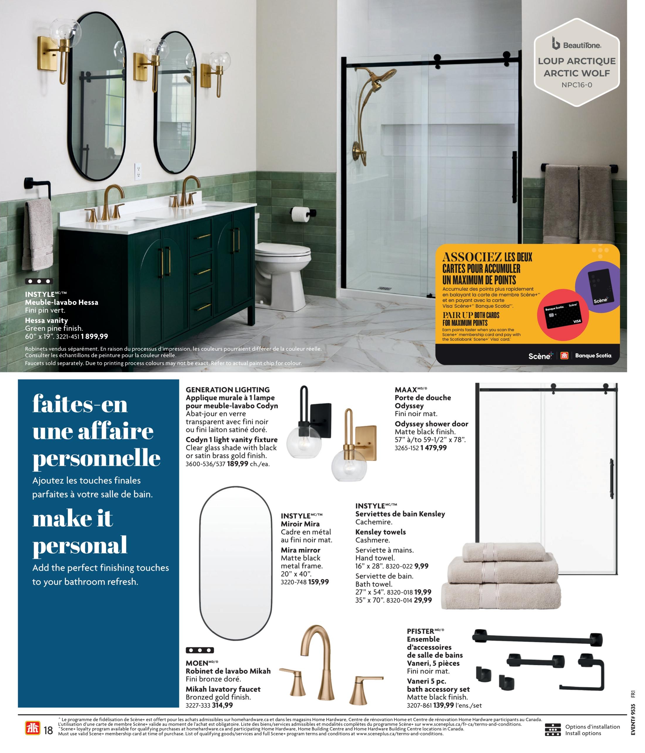 Circulaire Home Hardware Cuisine Et Salle De Bain — page 18, du 27 août au 18 novembre 2026