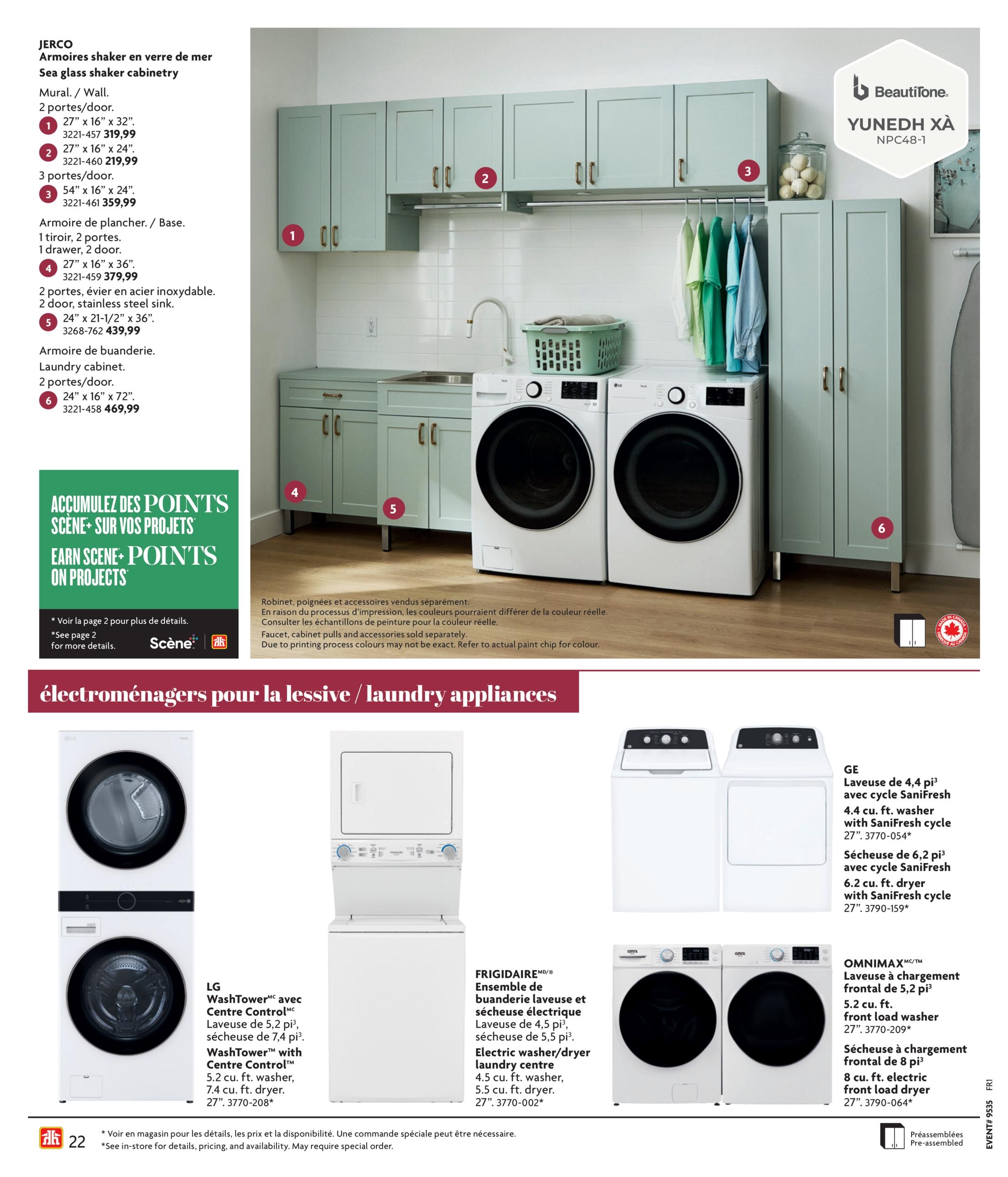 Circulaire Home Hardware Cuisine Et Salle De Bain — page 22, du 27 août au 18 novembre 2026