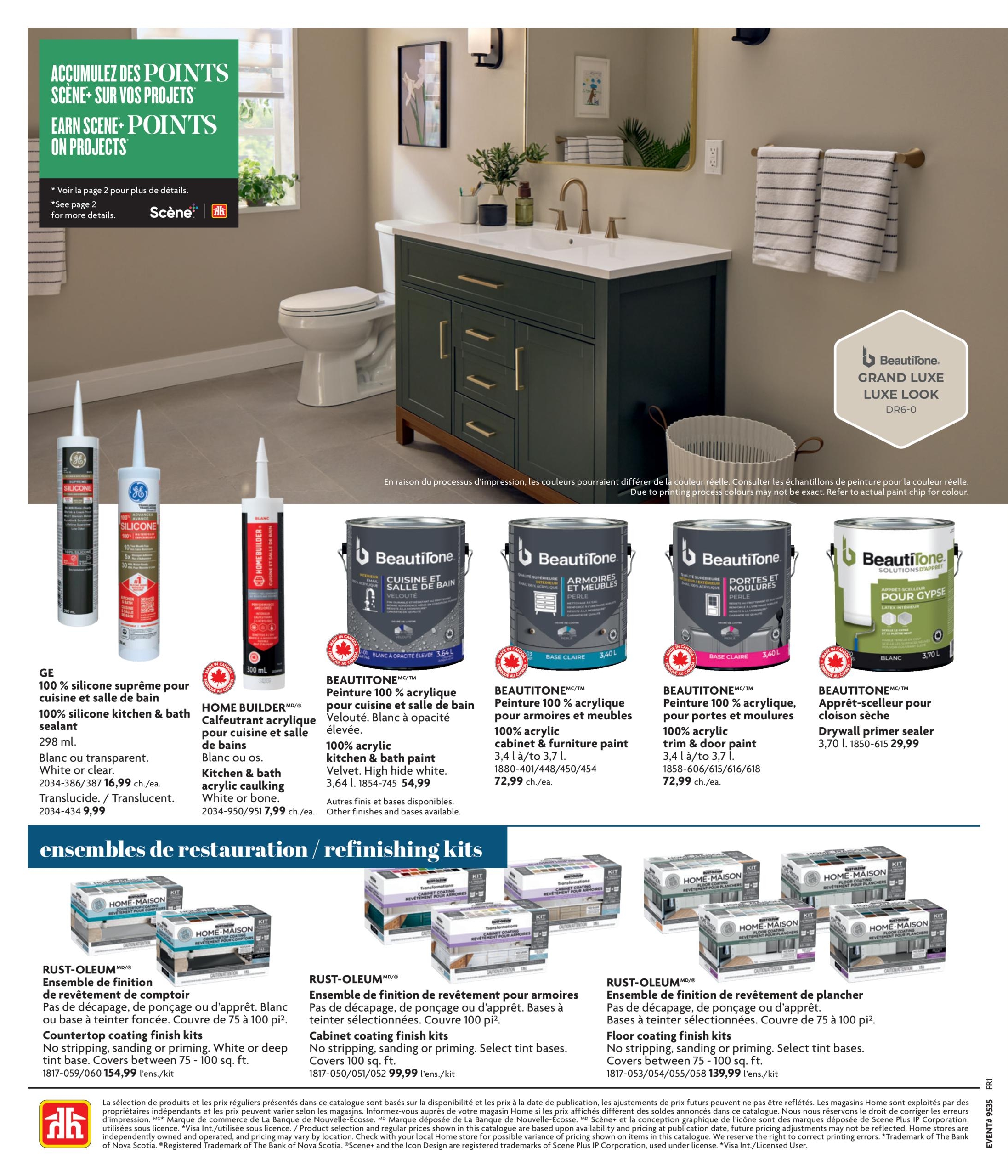 Circulaire Home Hardware Cuisine Et Salle De Bain — page 24, du 27 août au 18 novembre 2026