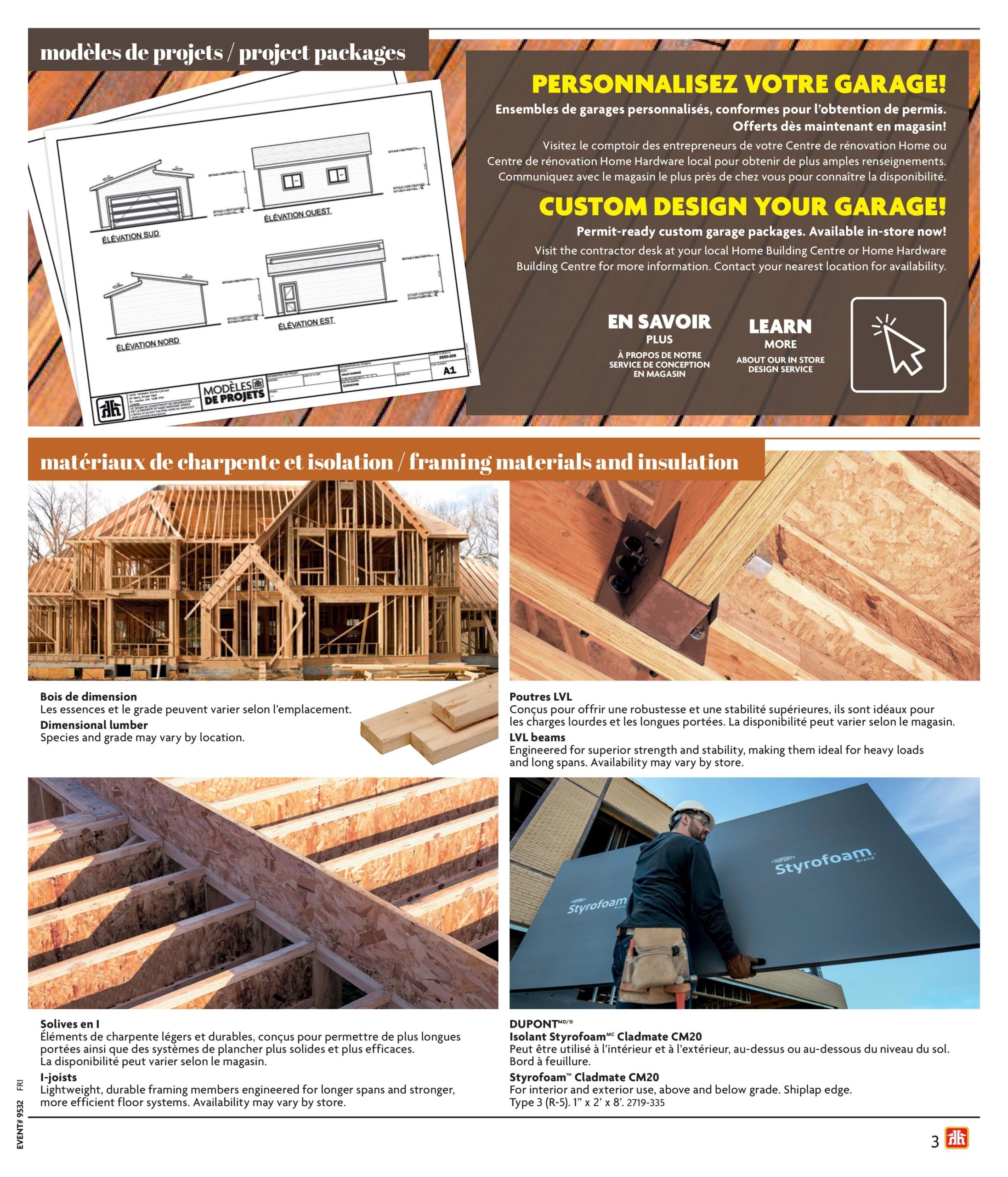 Circulaire Home Hardware Guide De Construction — page 3, du 1 octobre au 30 janvier 2027
