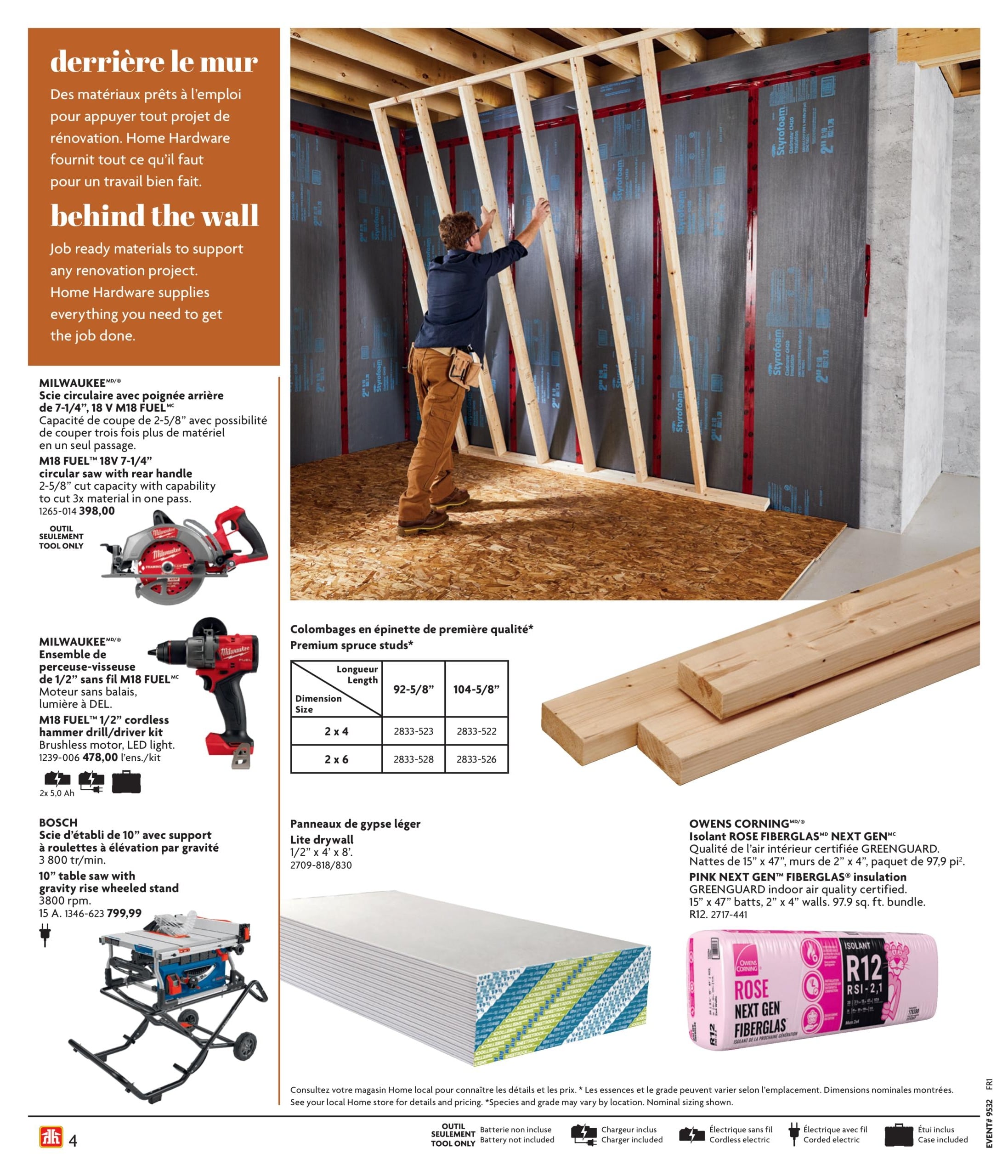 Circulaire Home Hardware Guide De Construction — page 4, du 1 octobre au 30 janvier 2027