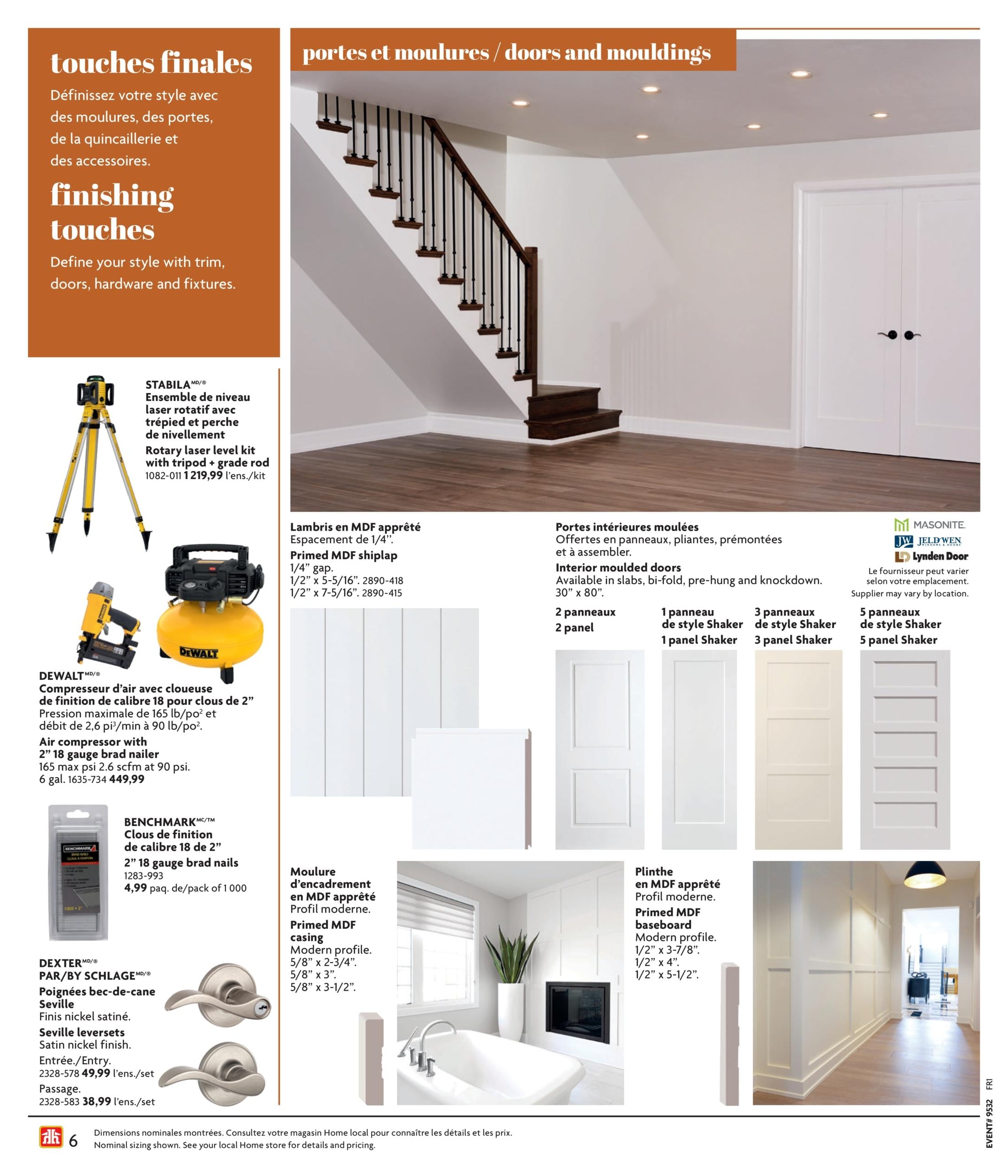 Circulaire Home Hardware Guide De Construction — page 6, du 1 octobre au 30 janvier 2027