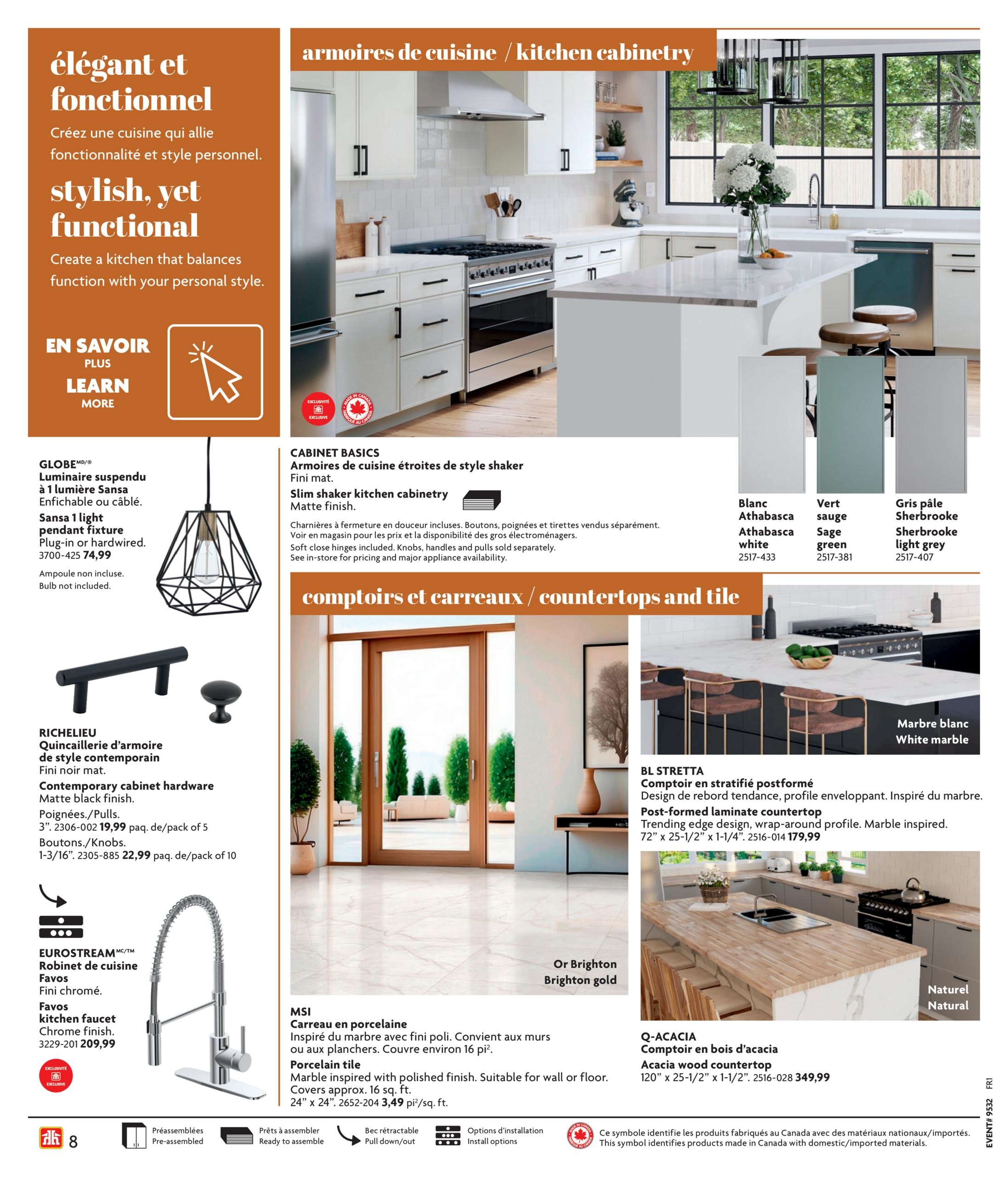 Circulaire Home Hardware Guide De Construction — page 8, du 1 octobre au 30 janvier 2027