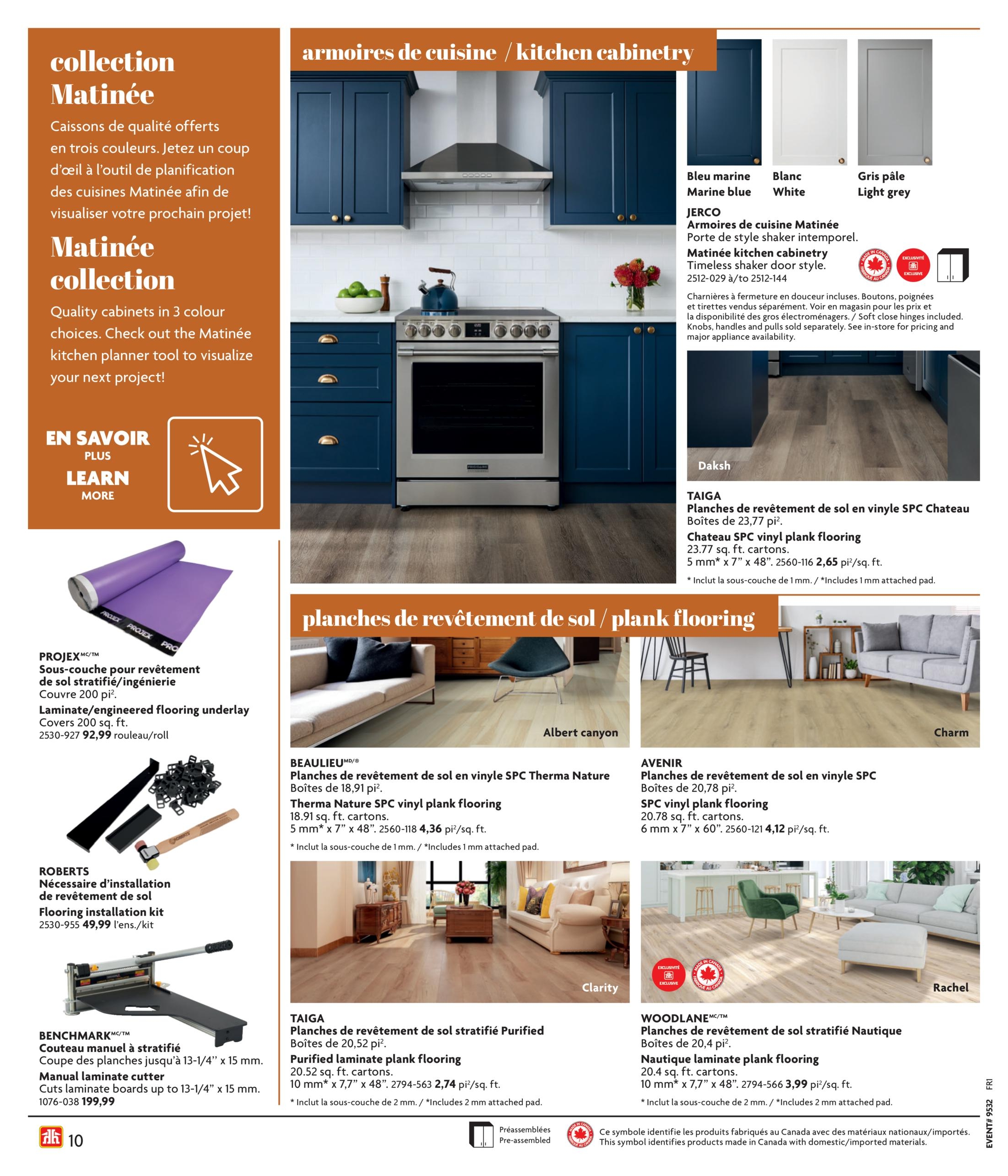 Circulaire Home Hardware Guide De Construction — page 10, du 1 octobre au 30 janvier 2027