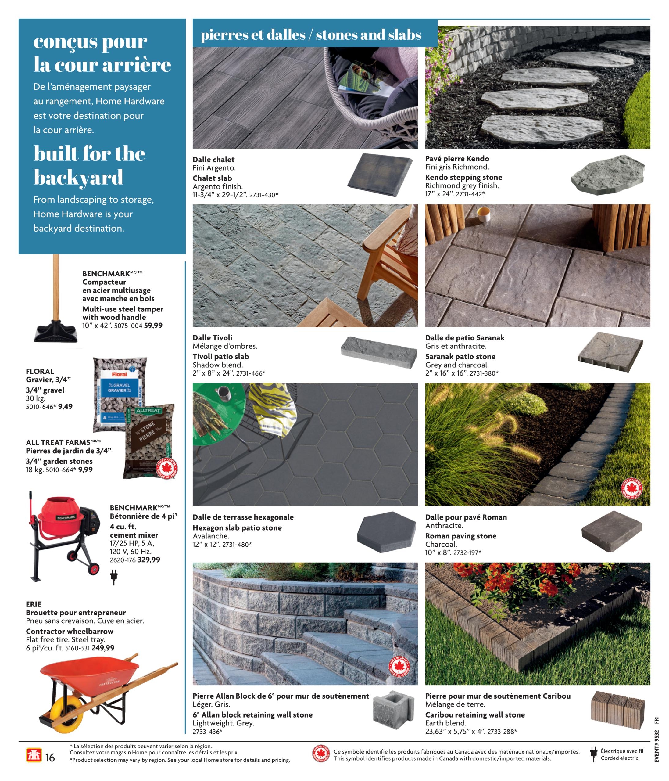 Circulaire Home Hardware Guide De Construction — page 16, du 1 octobre au 30 janvier 2027