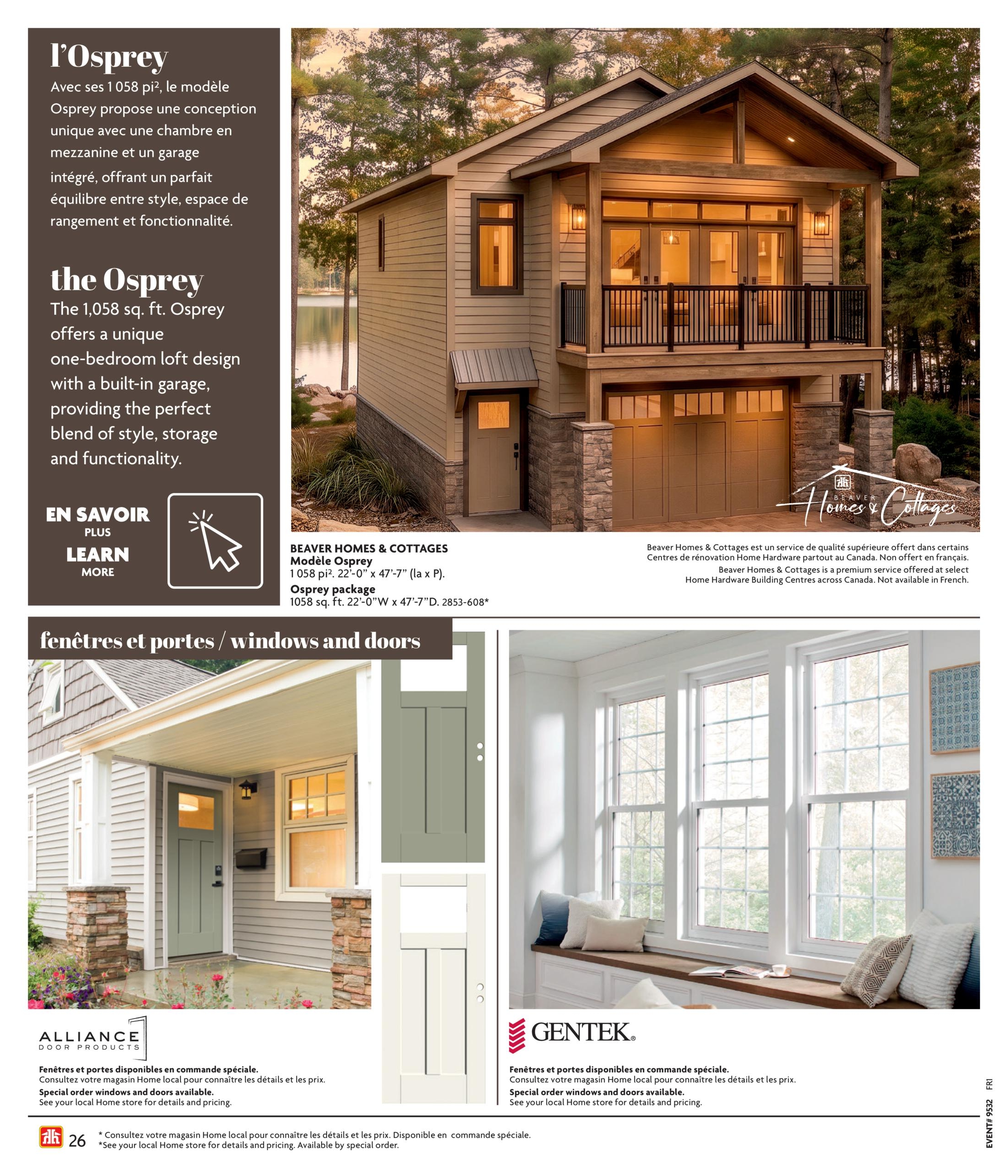 Circulaire Home Hardware Guide De Construction — page 26, du 1 octobre au 30 janvier 2027