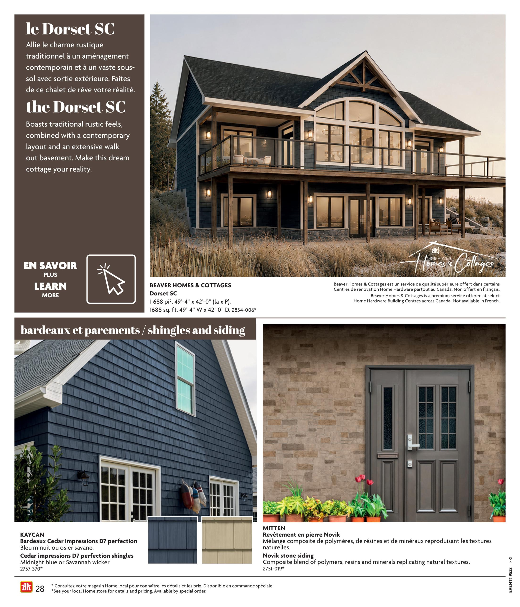 Circulaire Home Hardware Guide De Construction — page 28, du 1 octobre au 30 janvier 2027