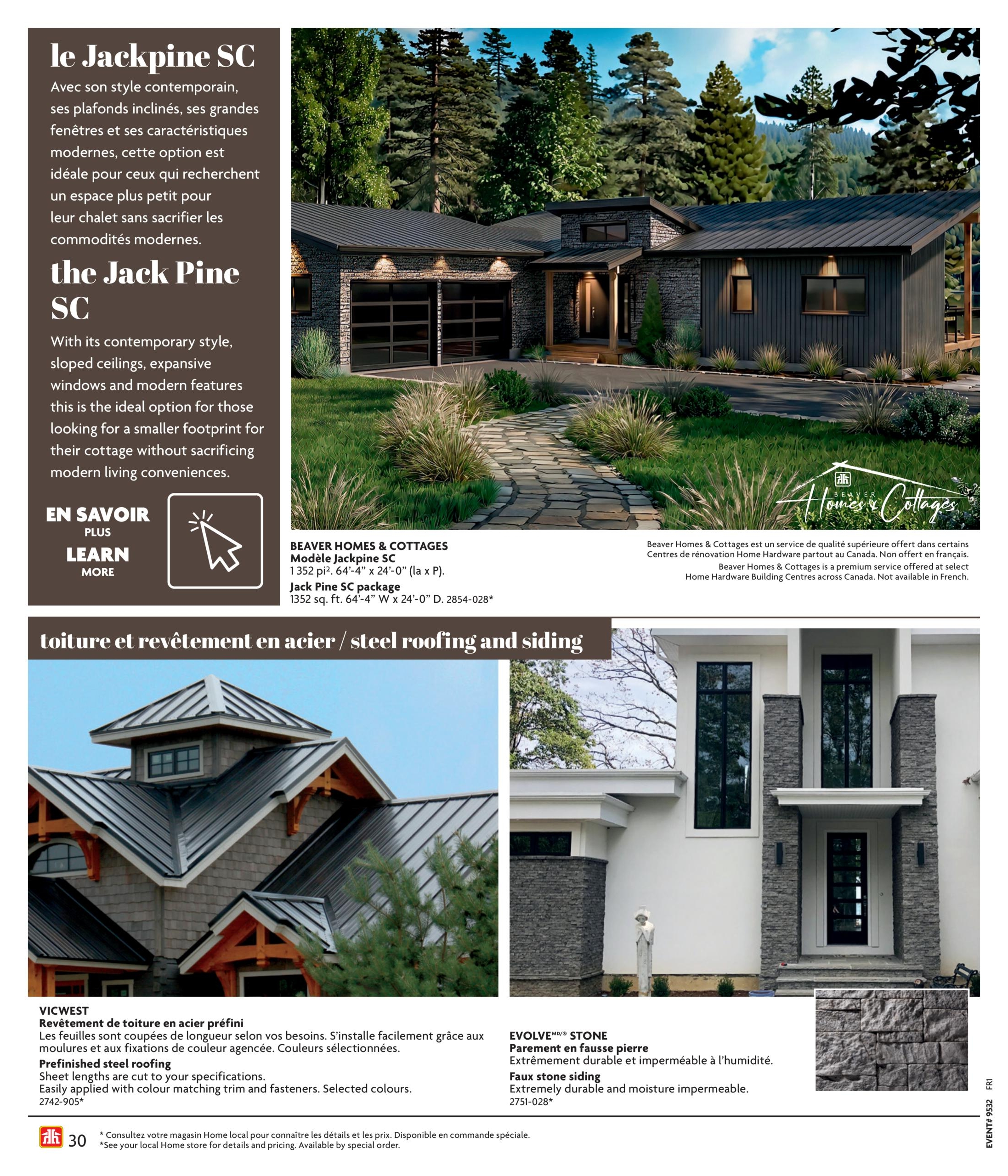 Circulaire Home Hardware Guide De Construction — page 30, du 1 octobre au 30 janvier 2027