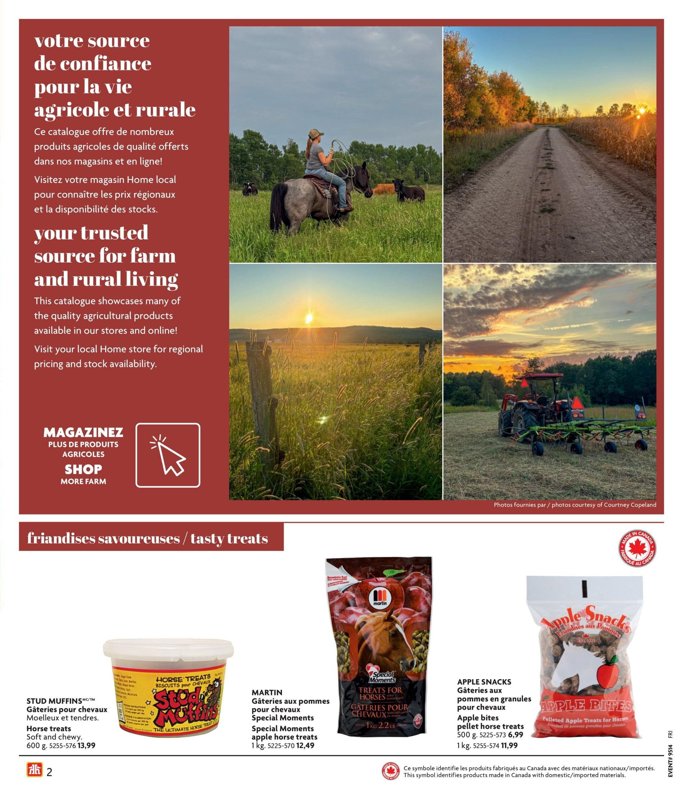 Circulaire Home Hardware Vie A La Ferme Et Rurale — page 2, du 2 avril au 31 décembre 2026