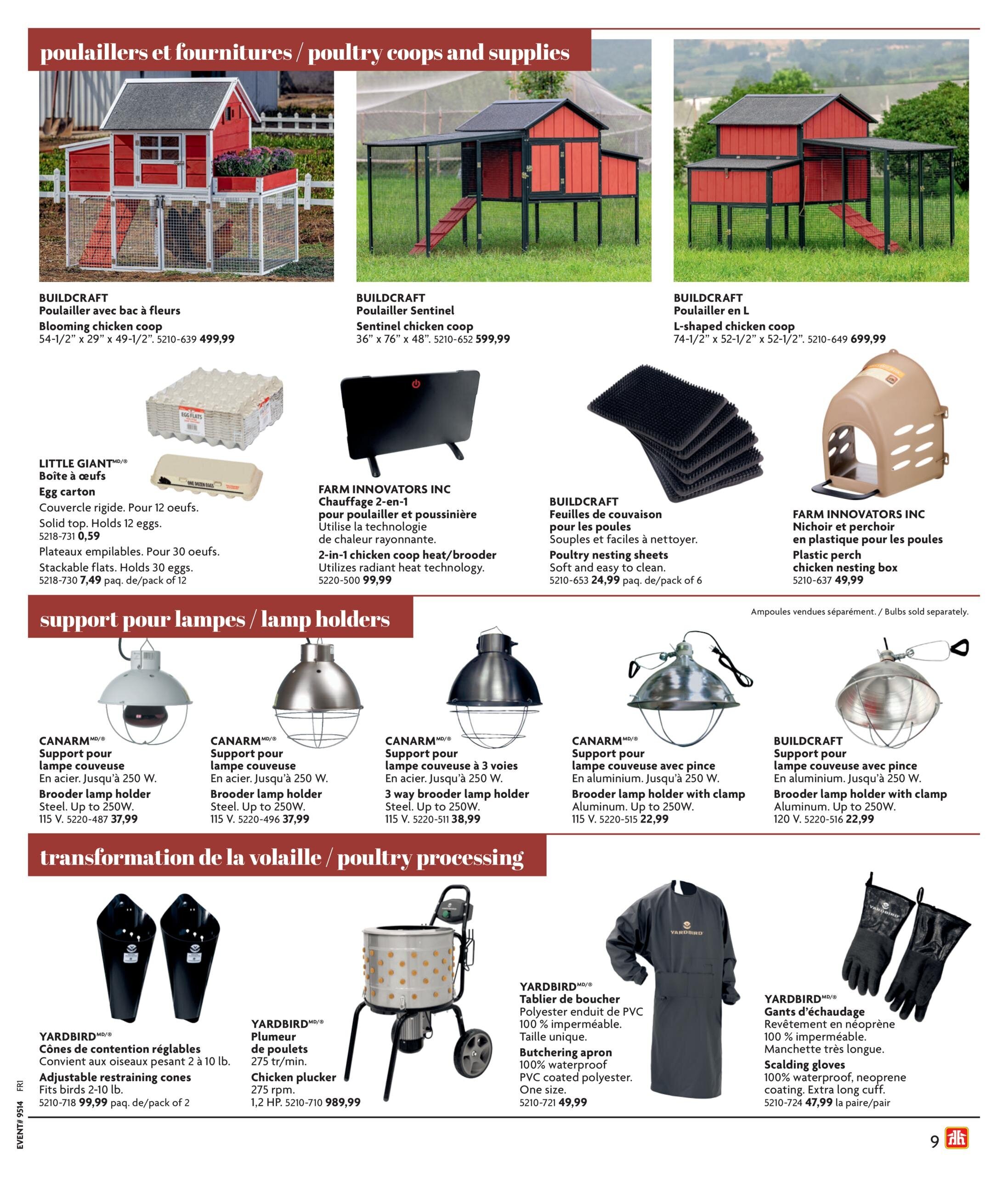 Circulaire Home Hardware Vie A La Ferme Et Rurale — page 9, du 2 avril au 31 décembre 2026