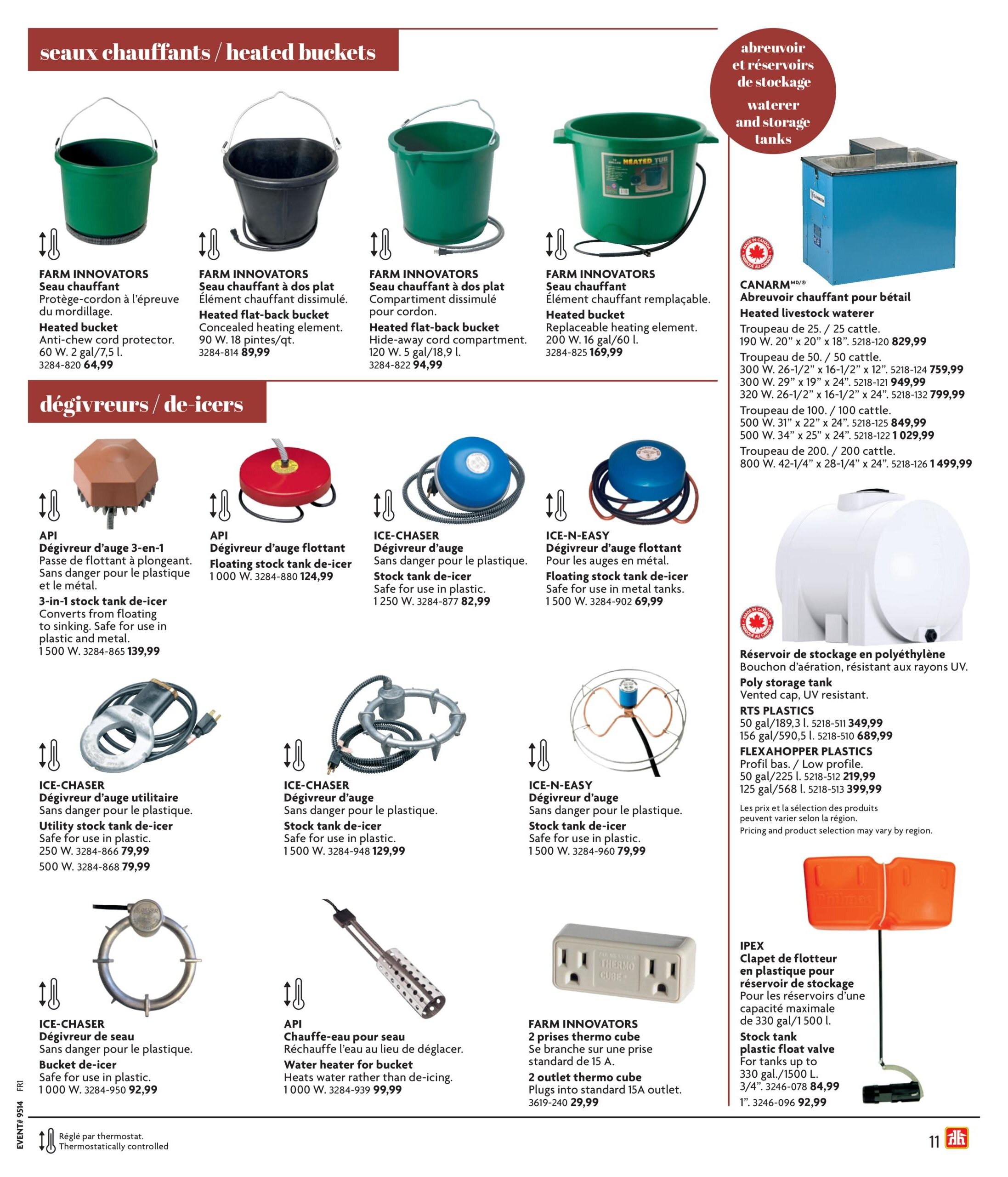 Circulaire Home Hardware Vie A La Ferme Et Rurale — page 11, du 2 avril au 31 décembre 2026