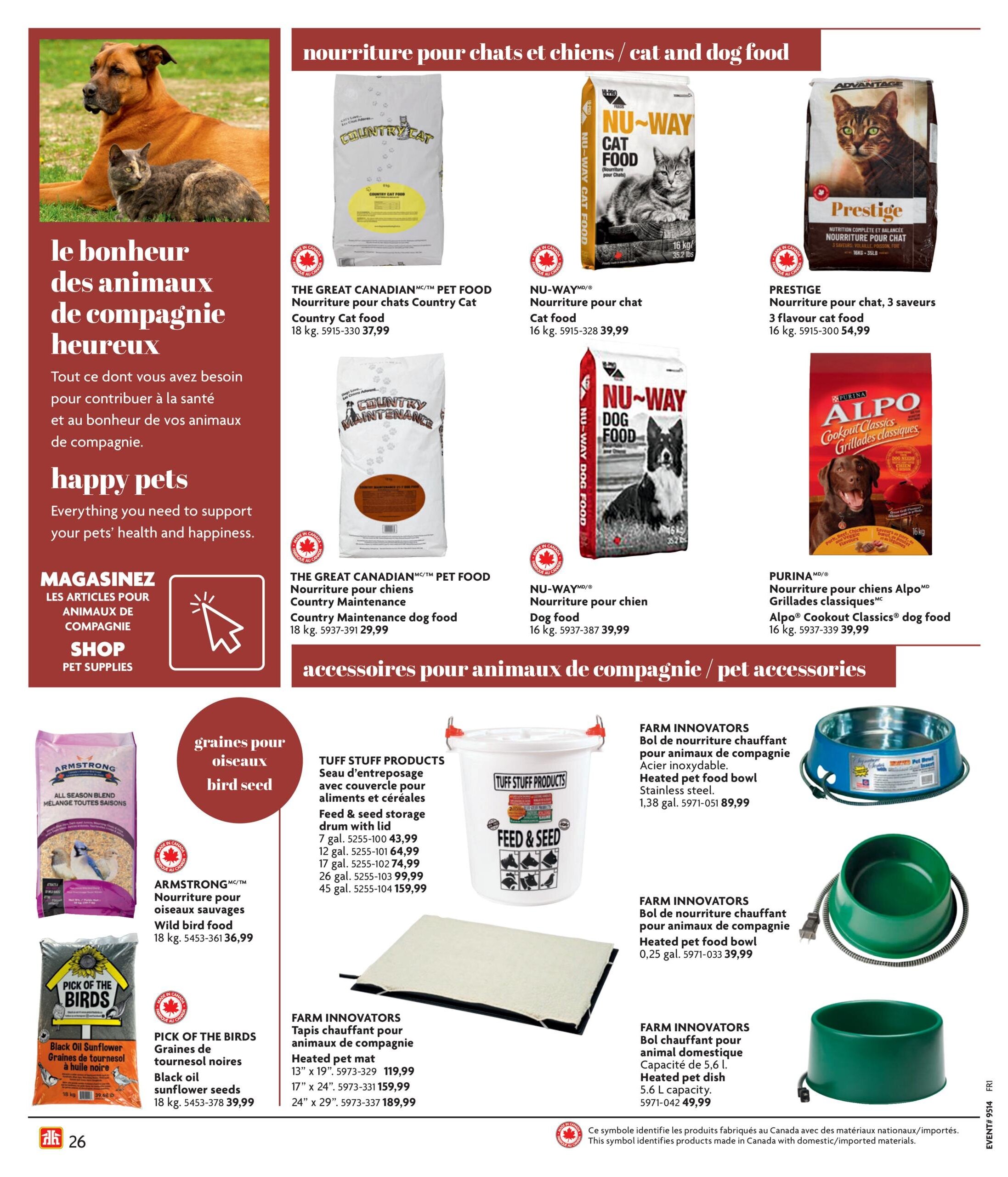 Circulaire Home Hardware Vie A La Ferme Et Rurale — page 26, du 2 avril au 31 décembre 2026