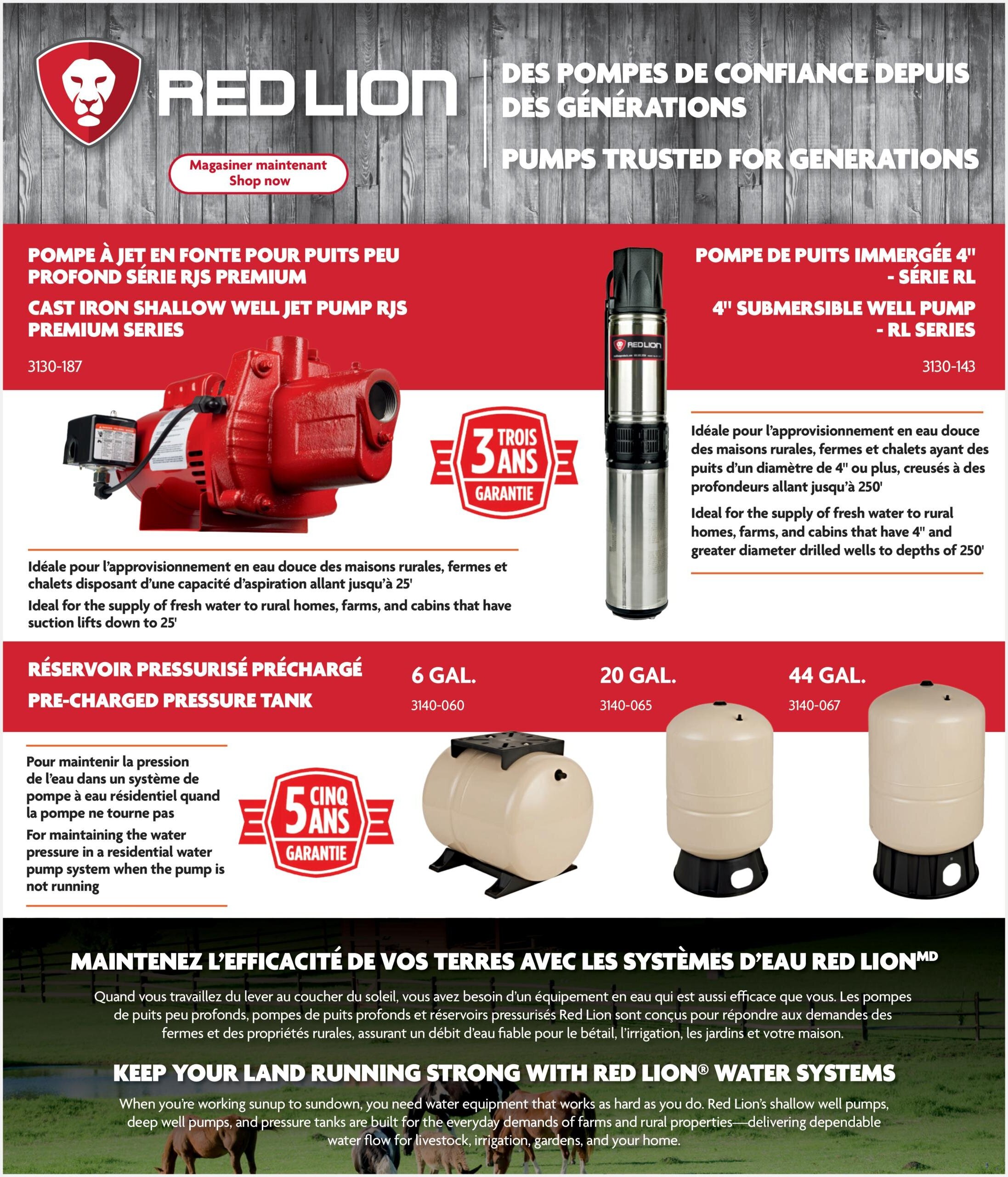 Circulaire Home Hardware Vie A La Ferme Et Rurale — page 29, du 2 avril au 31 décembre 2026