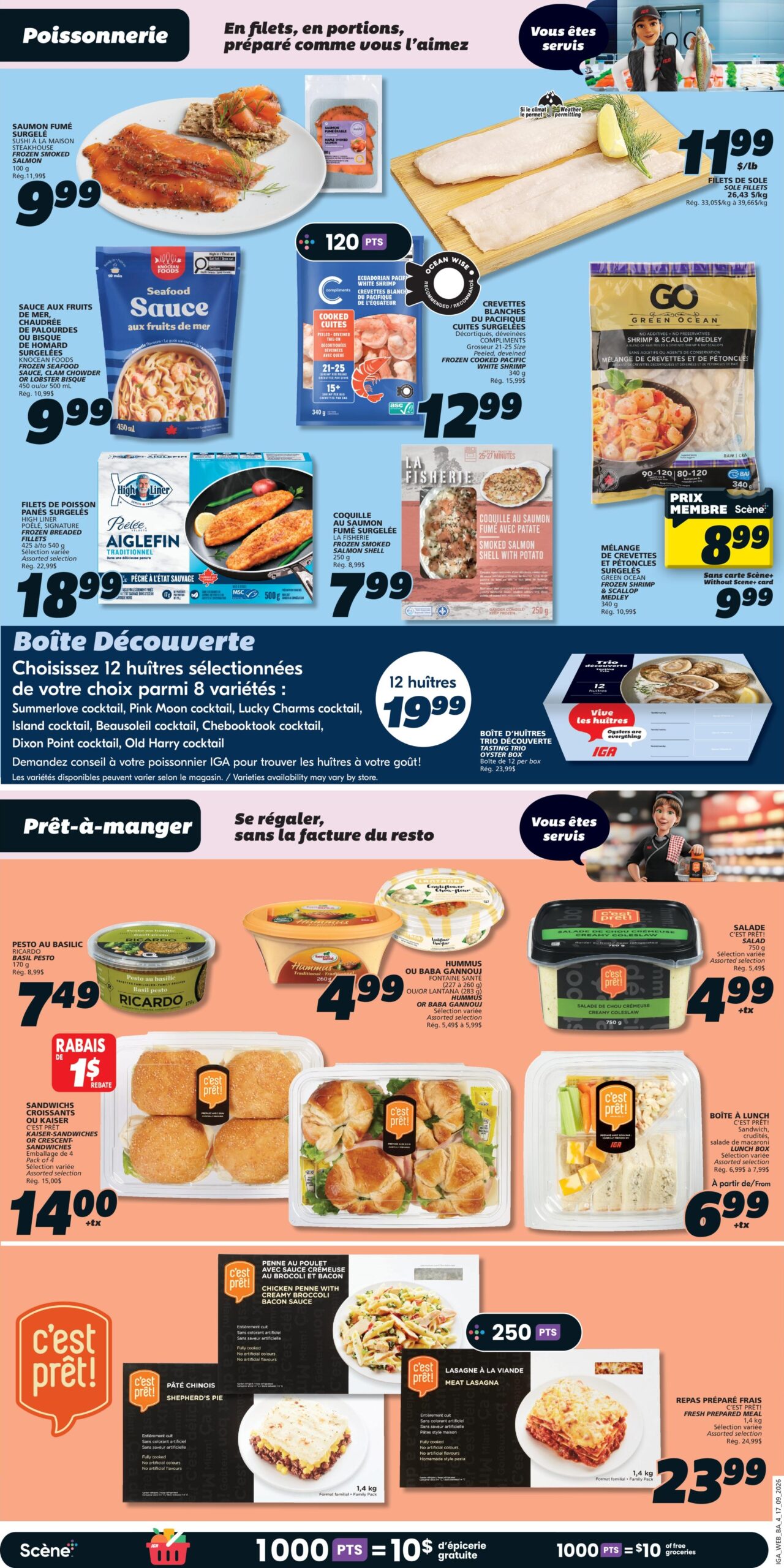 Circulaire IGA Coop Nouveau-Brunswick — page 7, du 17 au 23 septembre 2026