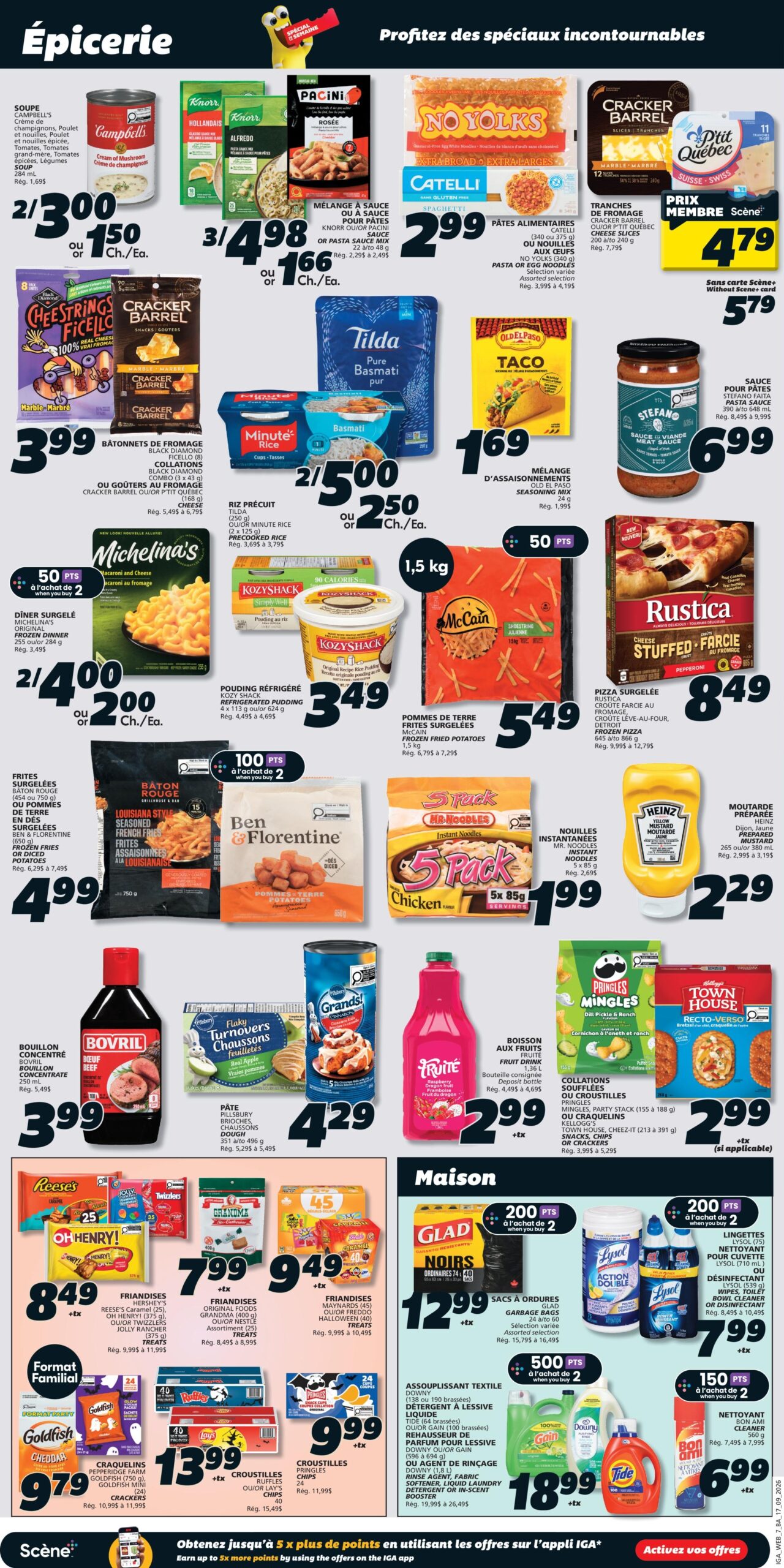 Circulaire IGA Coop Nouveau-Brunswick — page 10, du 17 au 23 septembre 2026