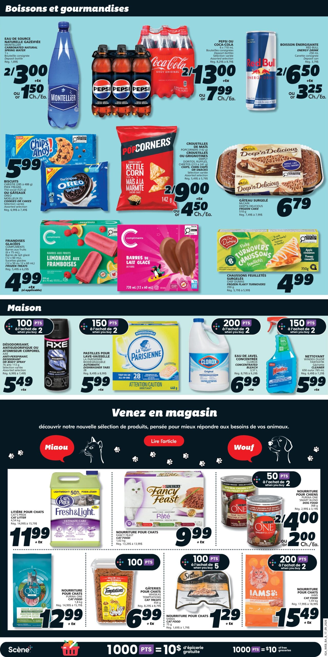 Circulaire IGA Coop Nouveau-Brunswick — page 11, du 17 au 23 septembre 2026