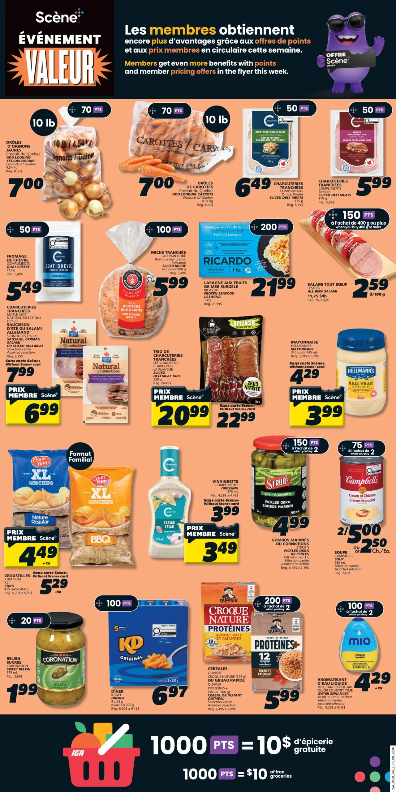 Circulaire IGA Coop Nouveau-Brunswick — page 12, du 17 au 23 septembre 2026