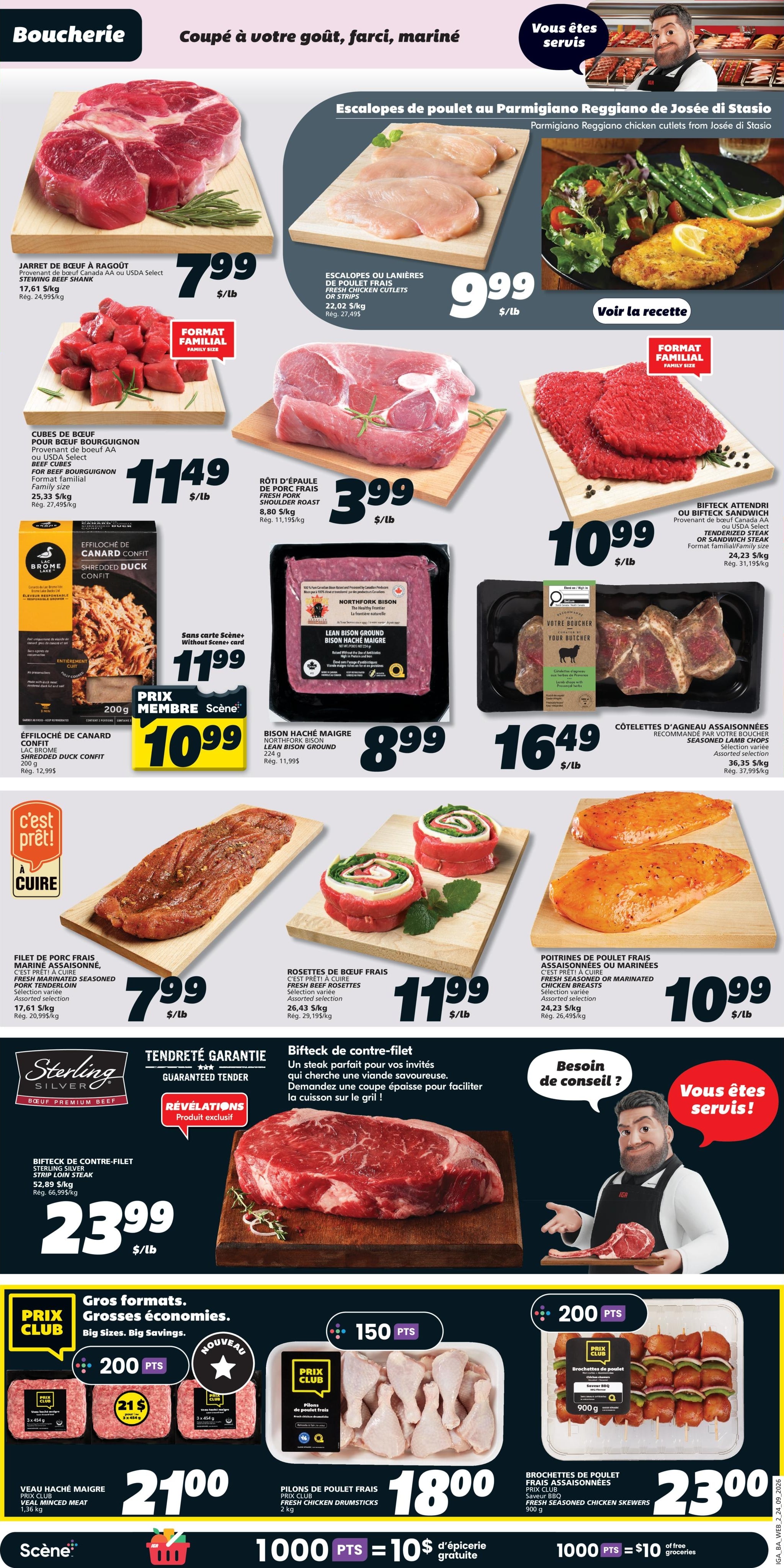 Circulaire IGA Coop Nouveau-Brunswick — page 5, du 24 au 30 septembre 2026