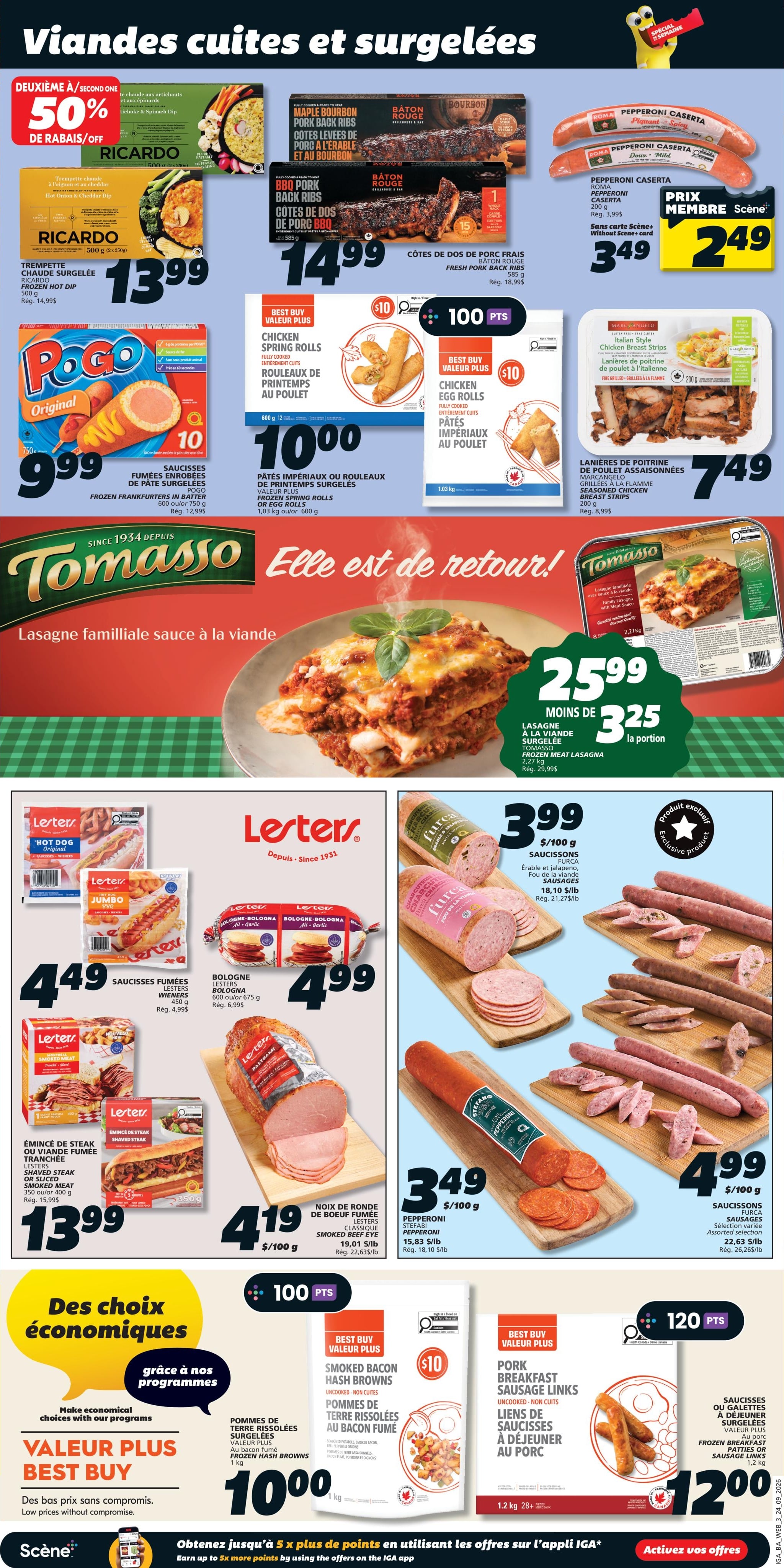 Circulaire IGA Coop Nouveau-Brunswick — page 6, du 24 au 30 septembre 2026