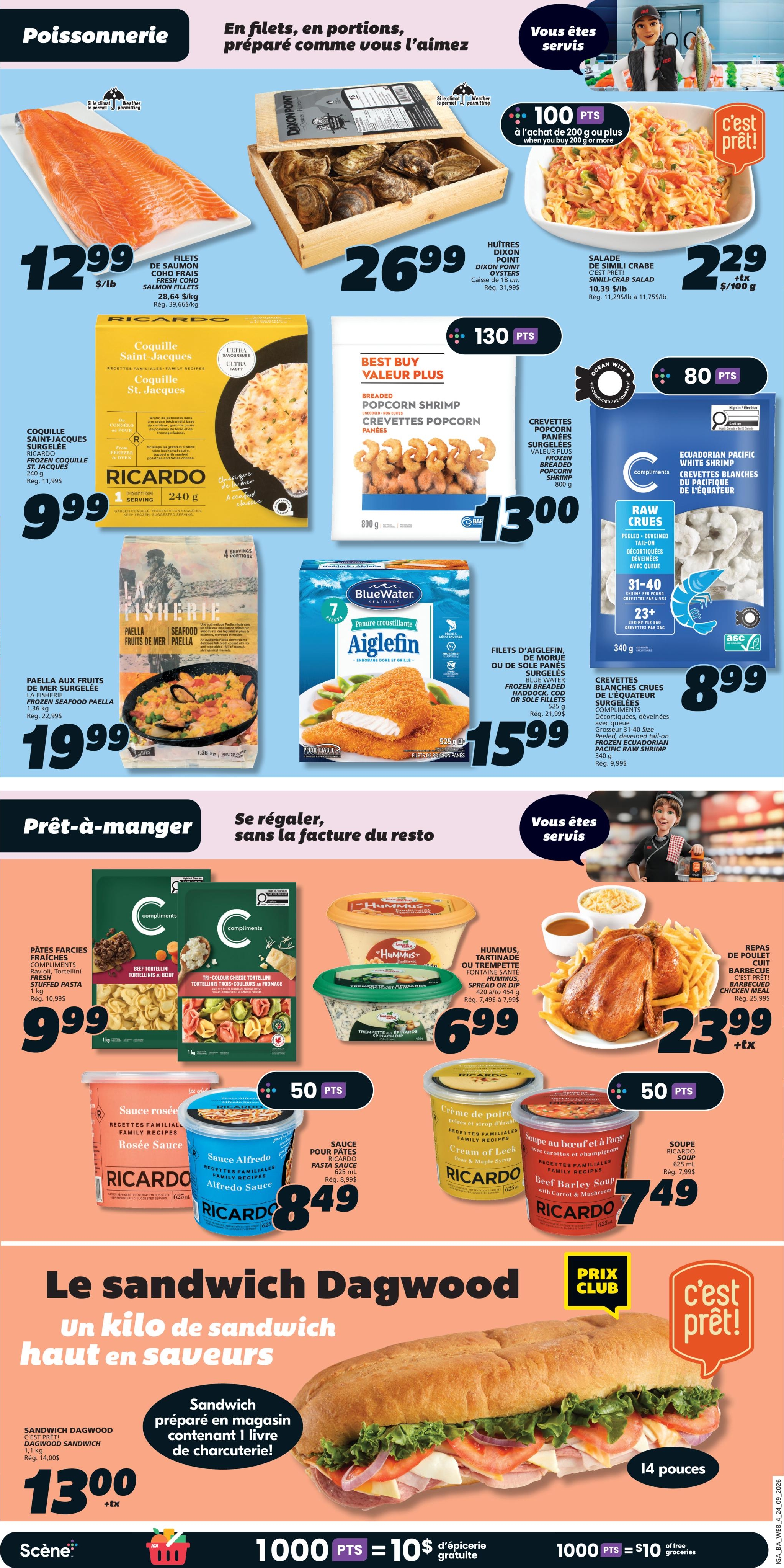 Circulaire IGA Coop Nouveau-Brunswick — page 7, du 24 au 30 septembre 2026