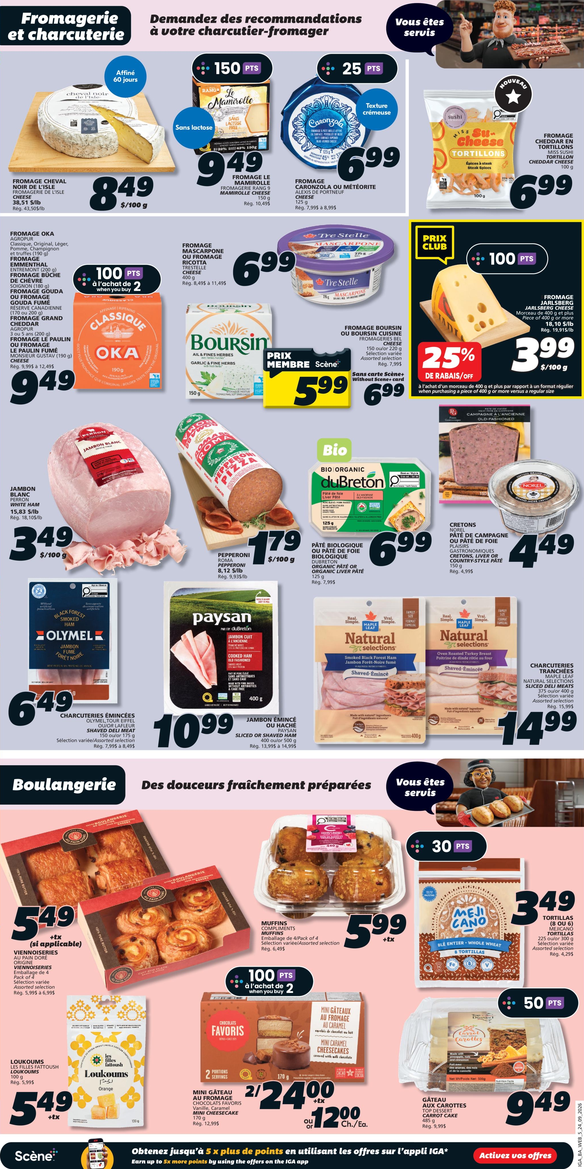 Circulaire IGA Coop Nouveau-Brunswick — page 8, du 24 au 30 septembre 2026