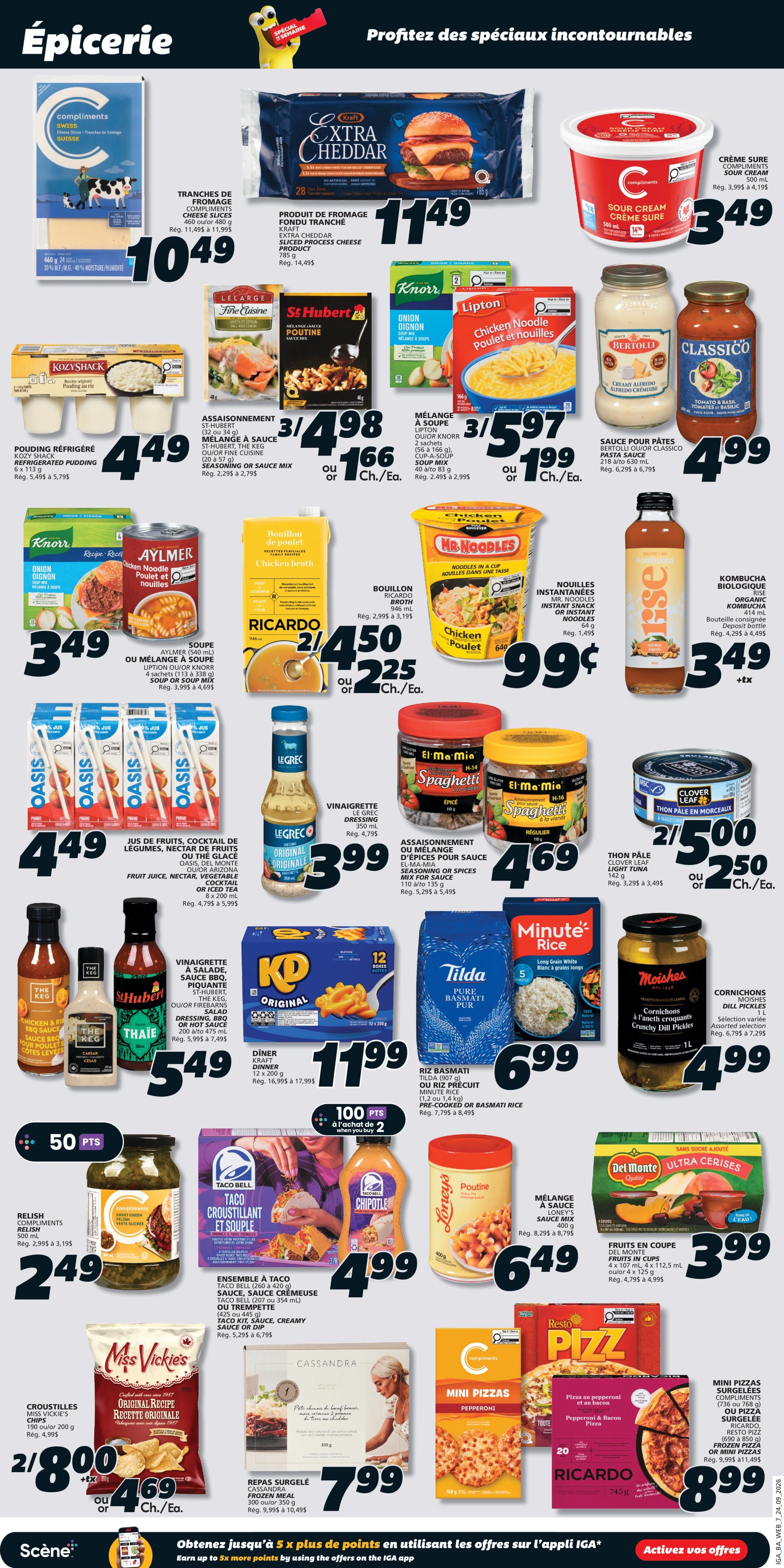 Circulaire IGA Coop Nouveau-Brunswick — page 10, du 24 au 30 septembre 2026