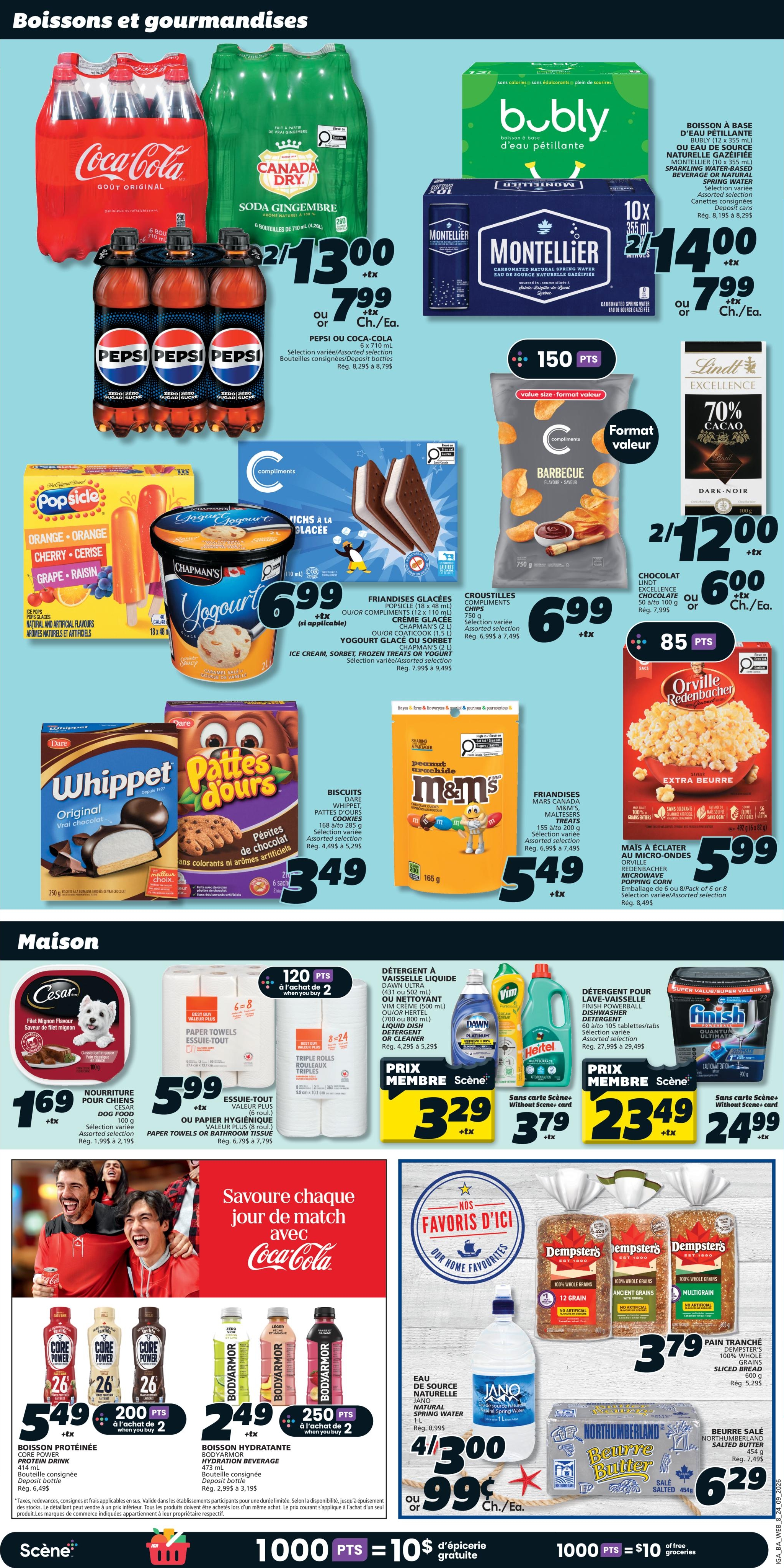 Circulaire IGA Coop Nouveau-Brunswick — page 11, du 24 au 30 septembre 2026