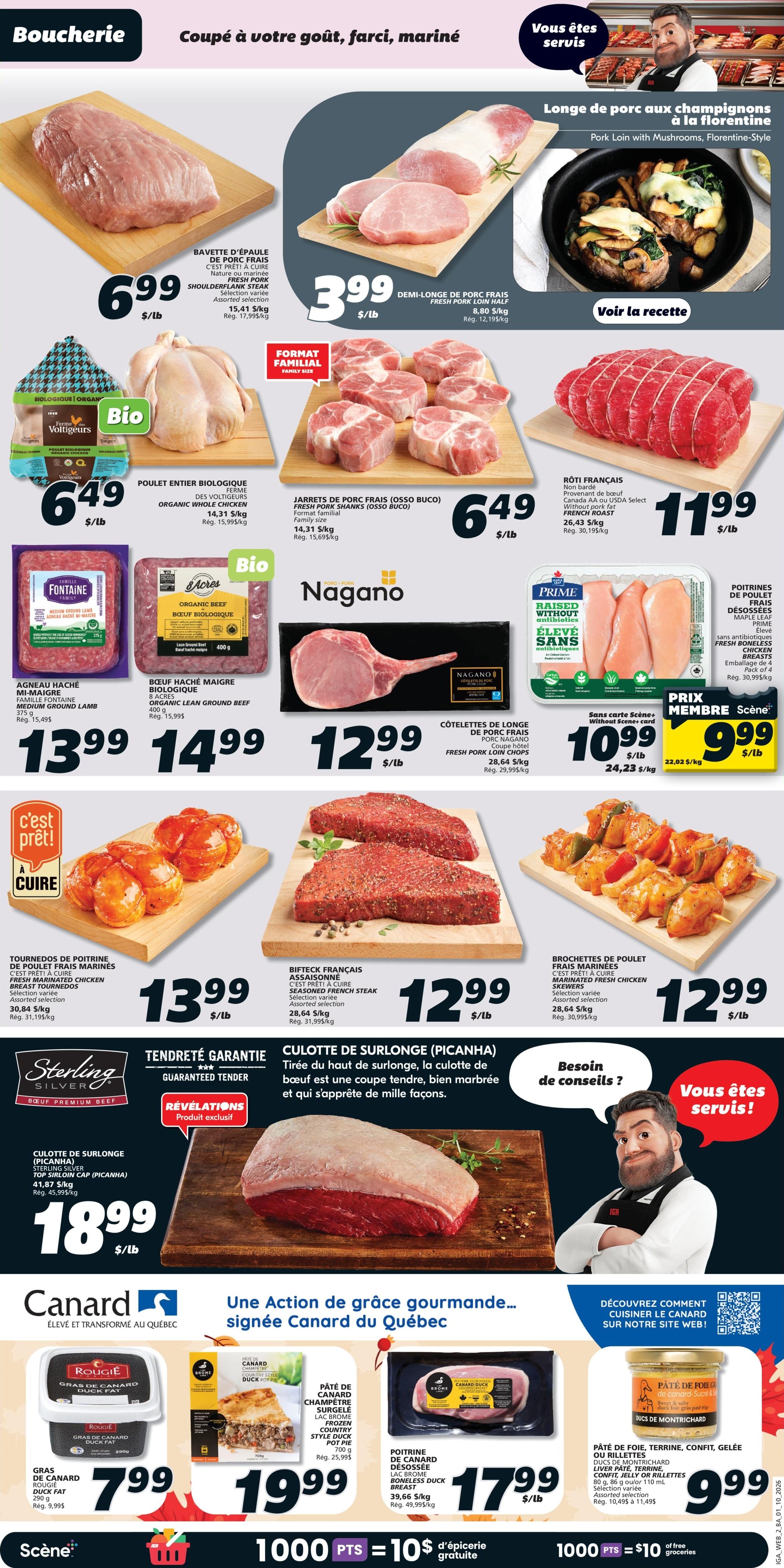 Circulaire IGA Coop Nouveau-Brunswick — page 5, du 1 au 7 octobre 2026