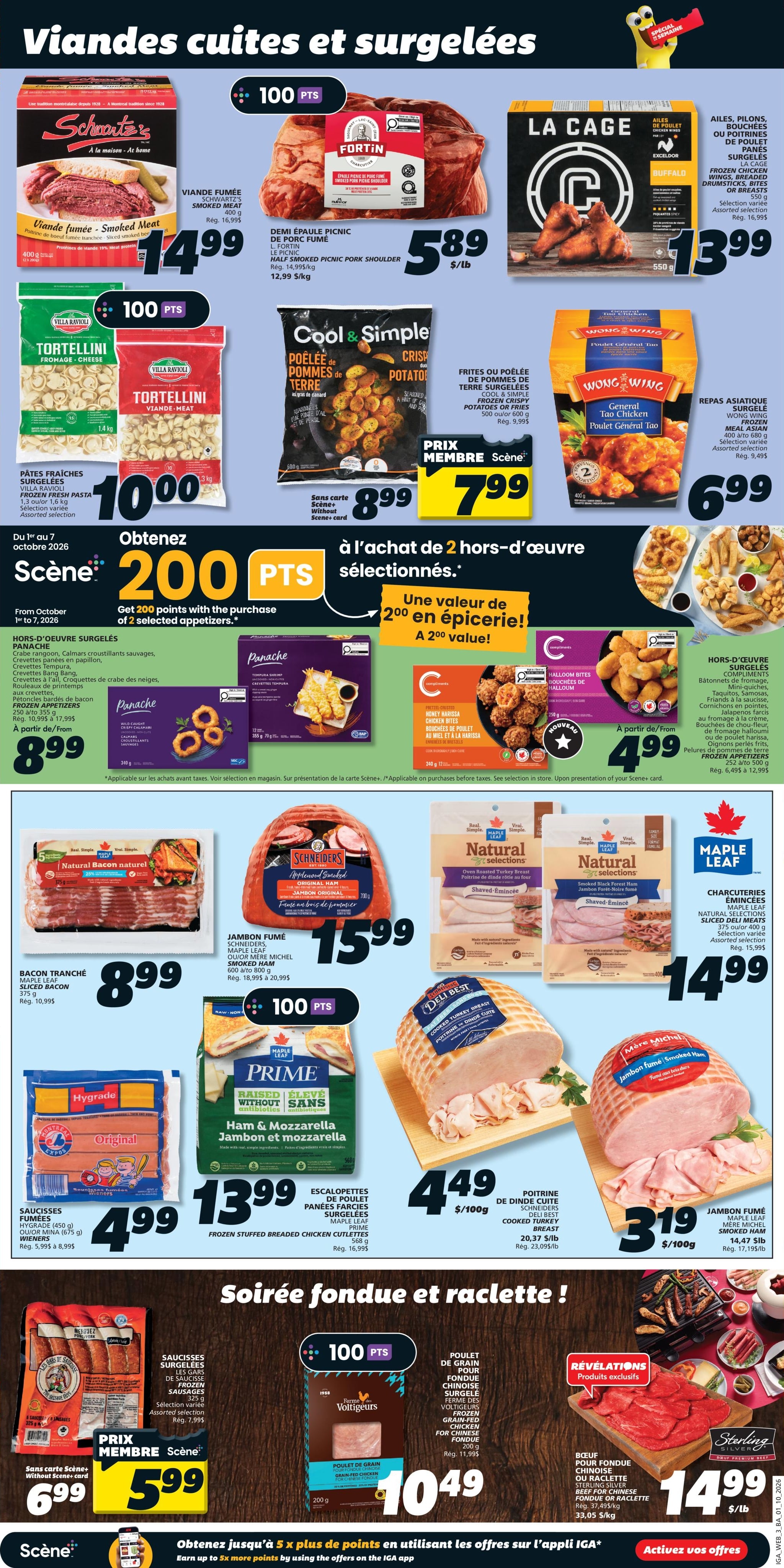 Circulaire IGA Coop Nouveau-Brunswick — page 6, du 1 au 7 octobre 2026
