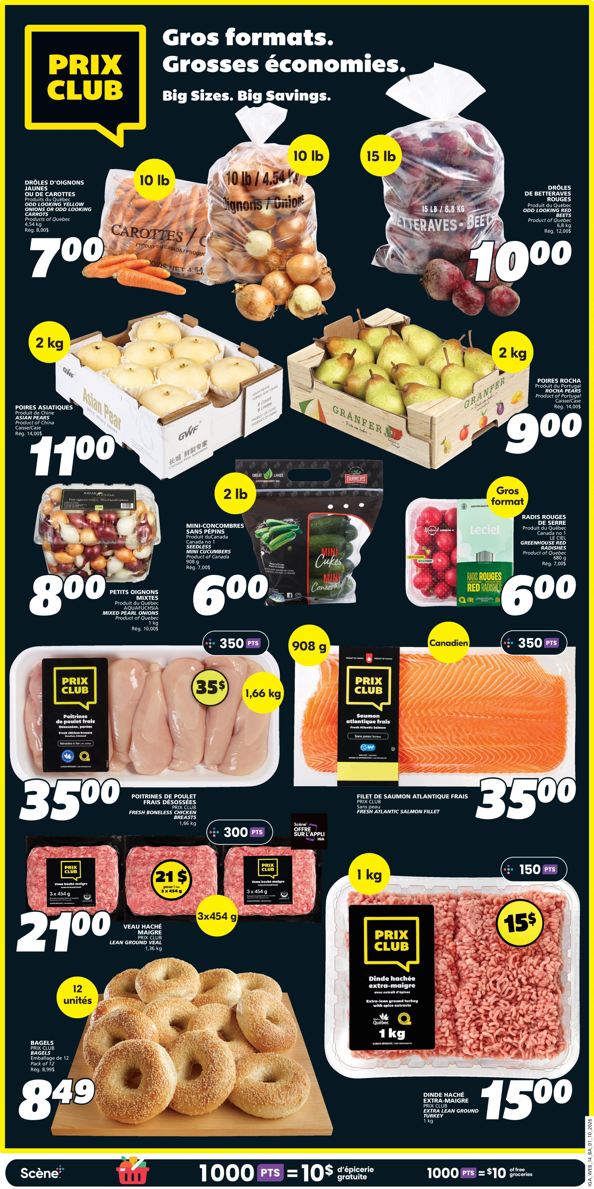 Circulaire IGA Coop Nouveau-Brunswick — page 17, du 1 au 7 octobre 2026