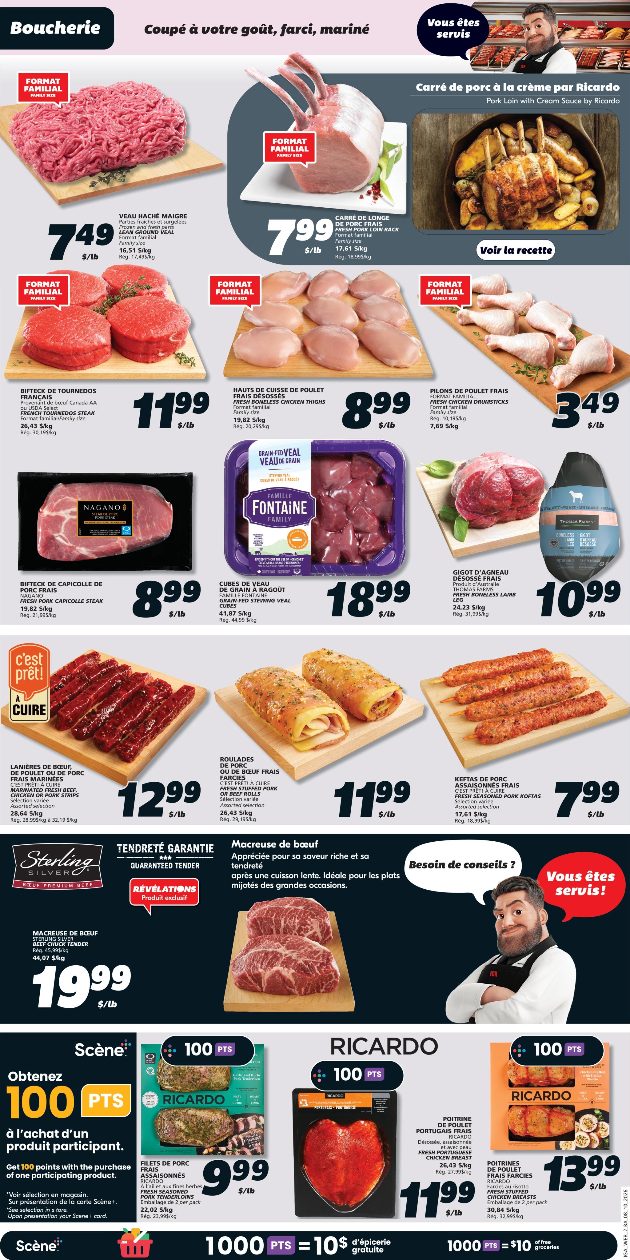 Circulaire IGA Coop Nouveau-Brunswick — page 6, du 8 au 14 octobre 2026